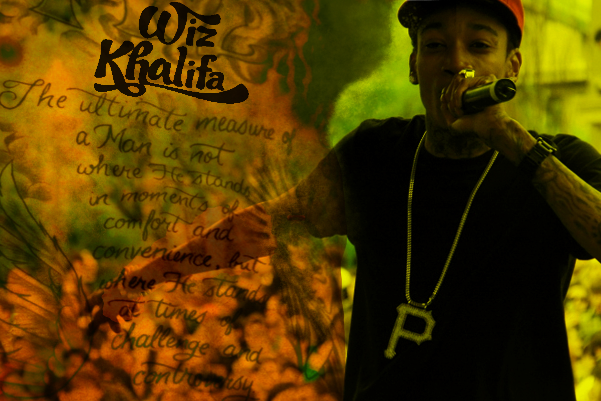 Wiz Khalifa Wallpaper - Wiz Khalifa Wallpaper Background - HD Wallpaper 