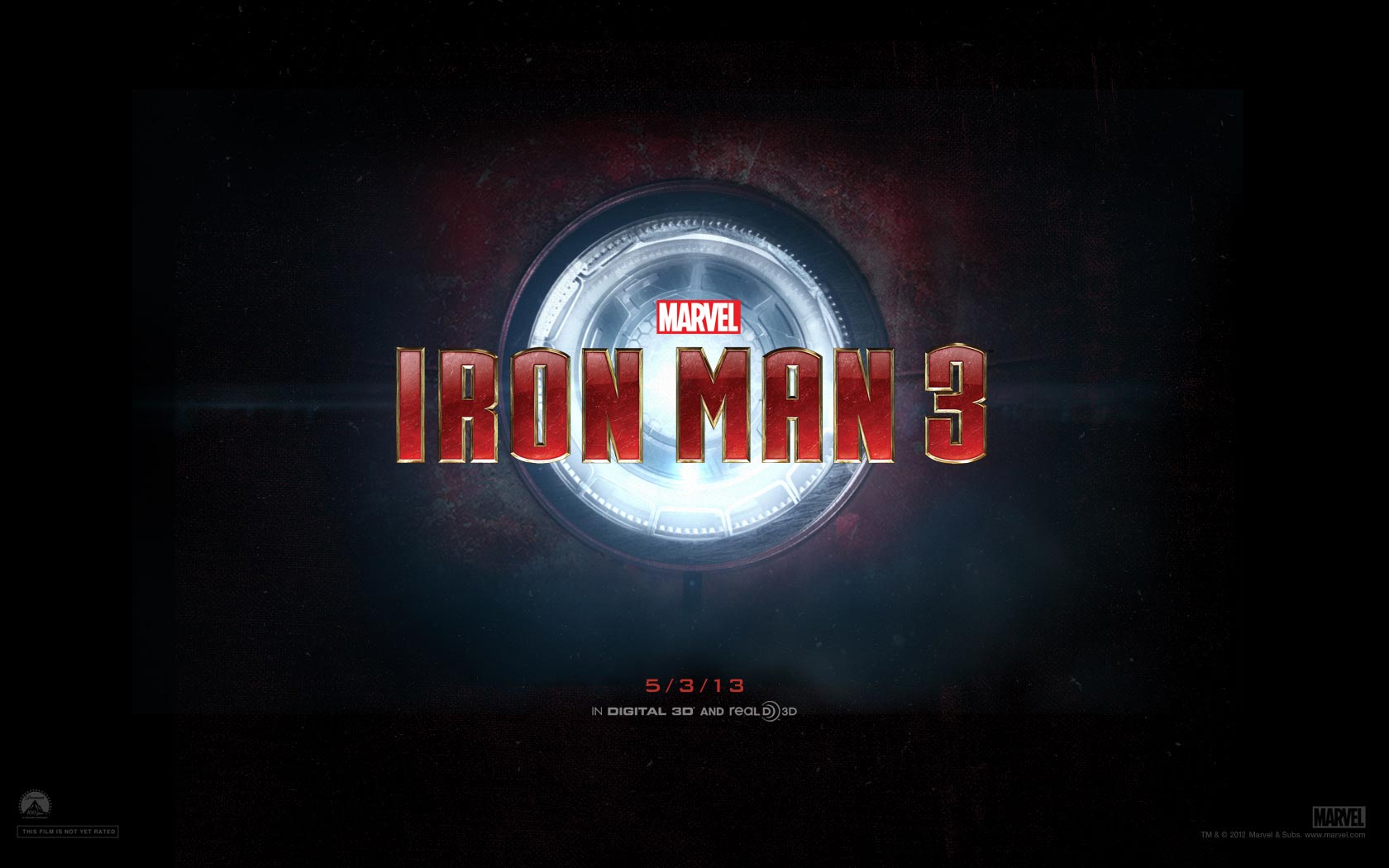 Iron Man 3 Wallpaper - Iron Man 3 Title - HD Wallpaper 