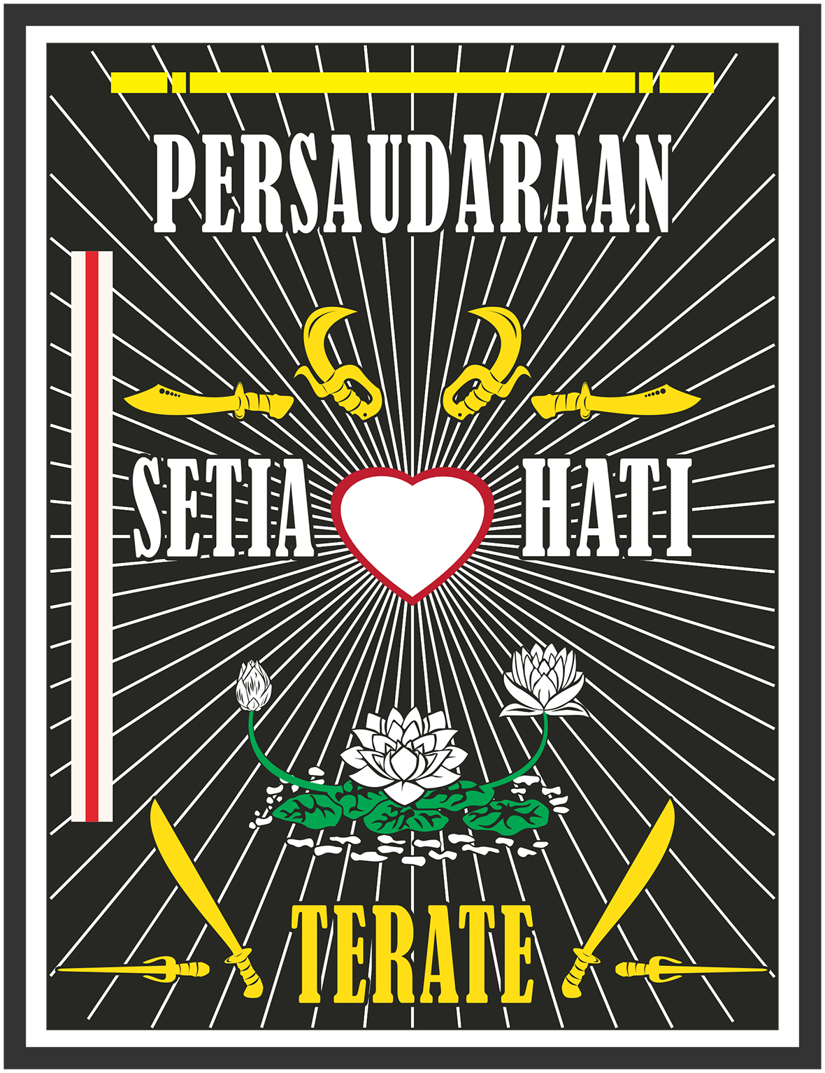 Adjie Maharani Logo Psht  Persaudaraan Setia Hati Terate 