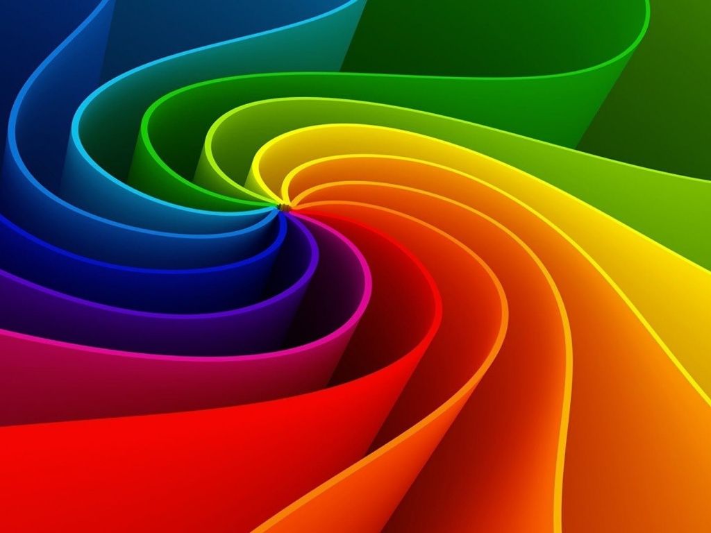 Rainbow Colours - HD Wallpaper 