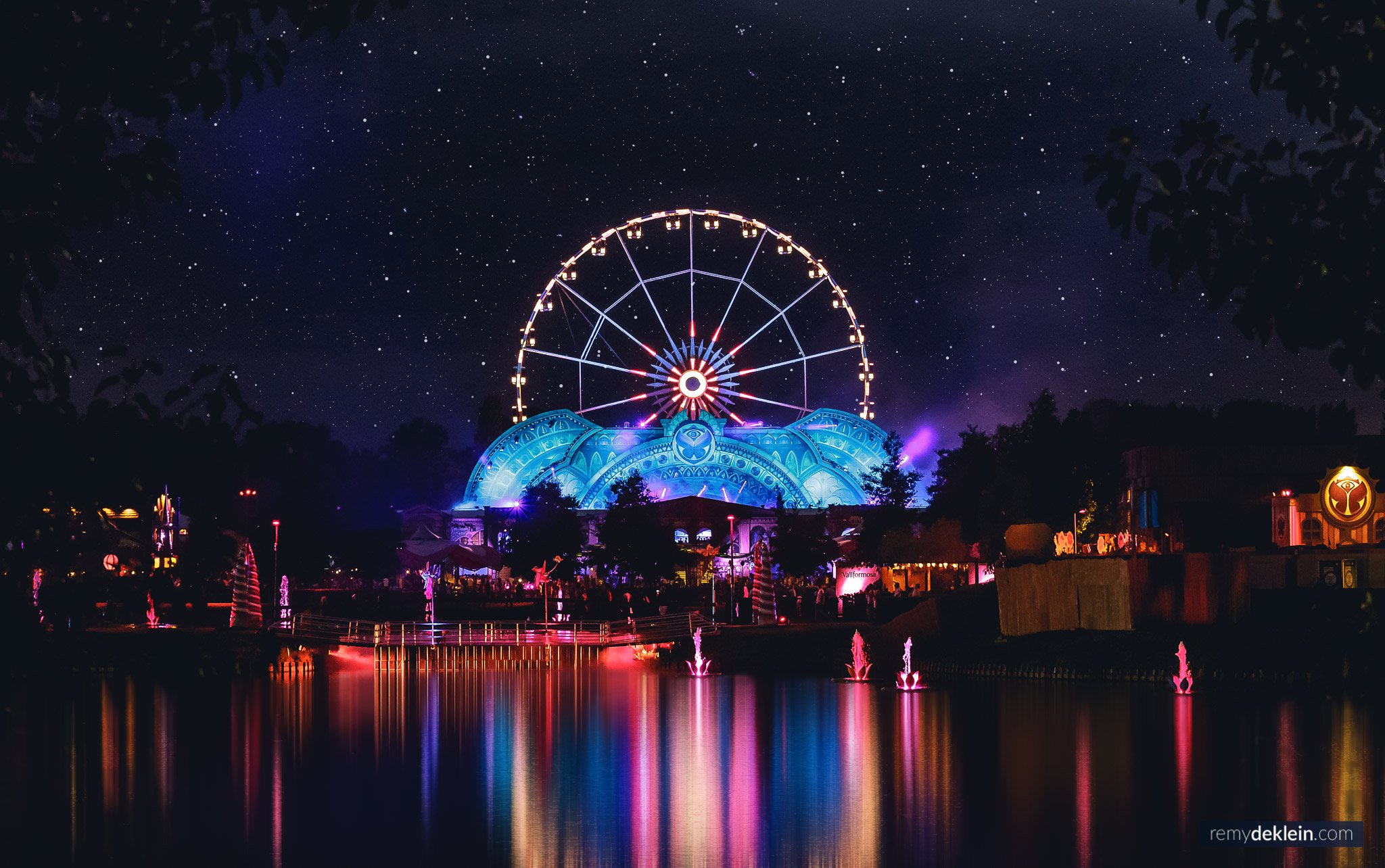 Oh My Tomorrowland God Wallpaper - Tomorrowland Night 4k Wallaper - HD Wallpaper 