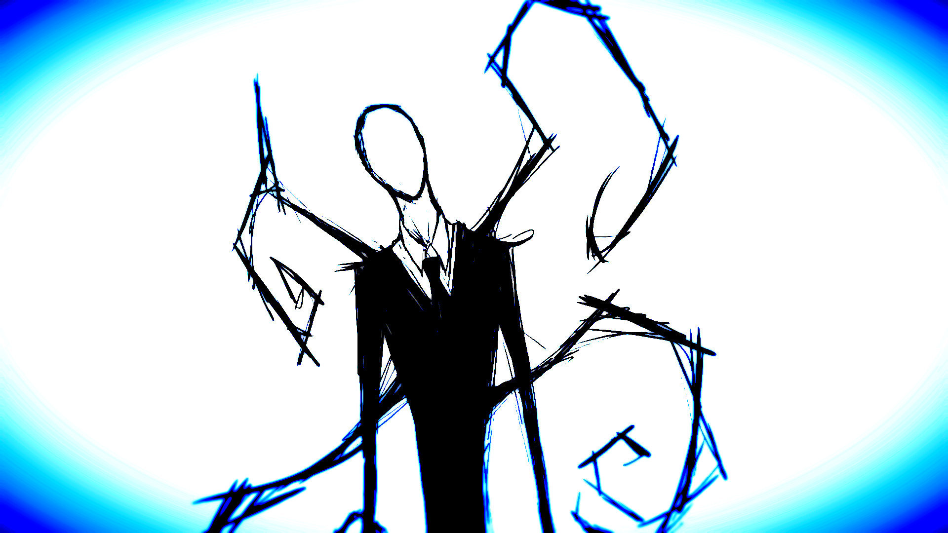 Best Slender Man Background Id - Slenderman Png - HD Wallpaper 
