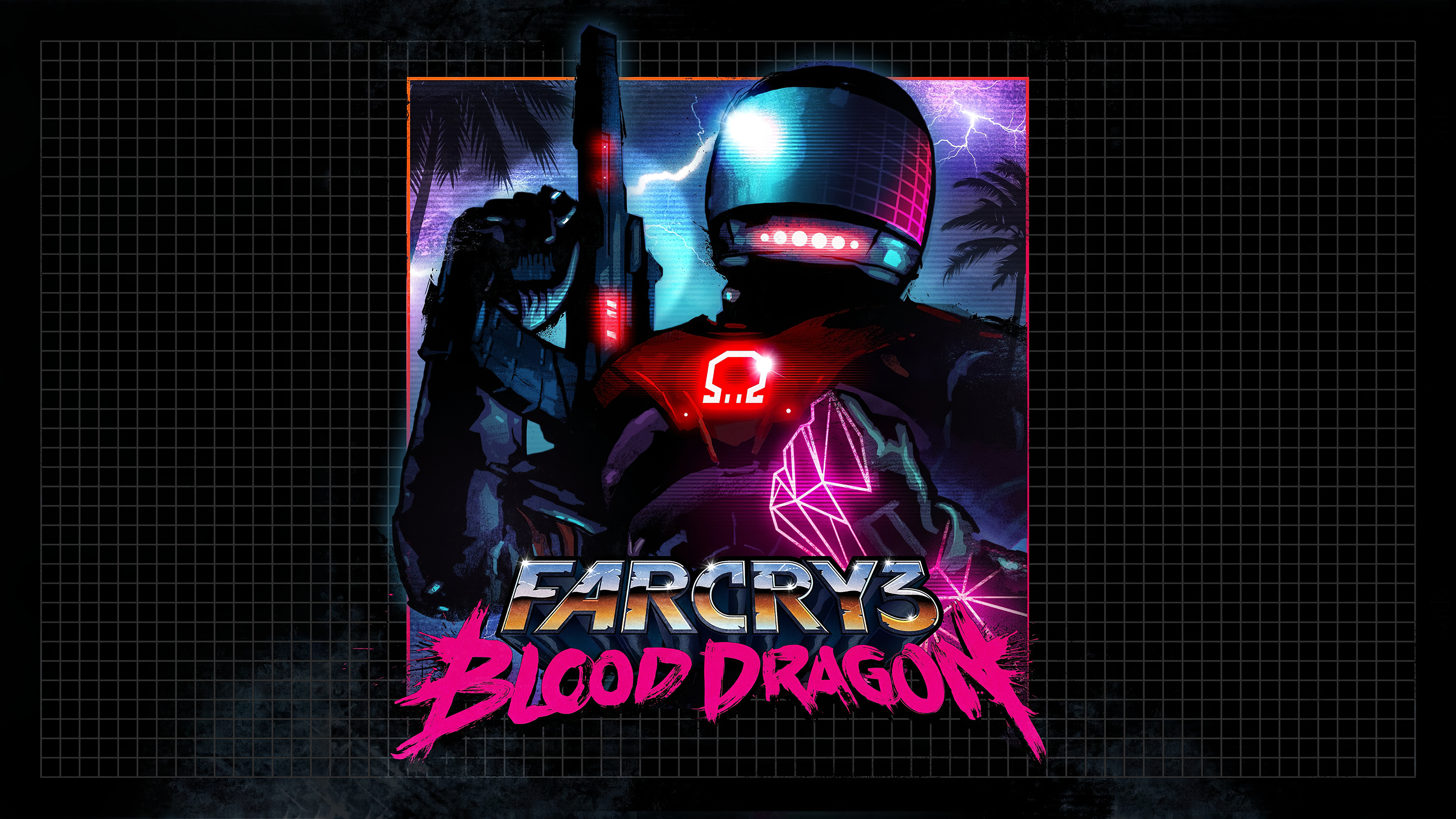 Far Cry Blood Dragon Poster - HD Wallpaper 