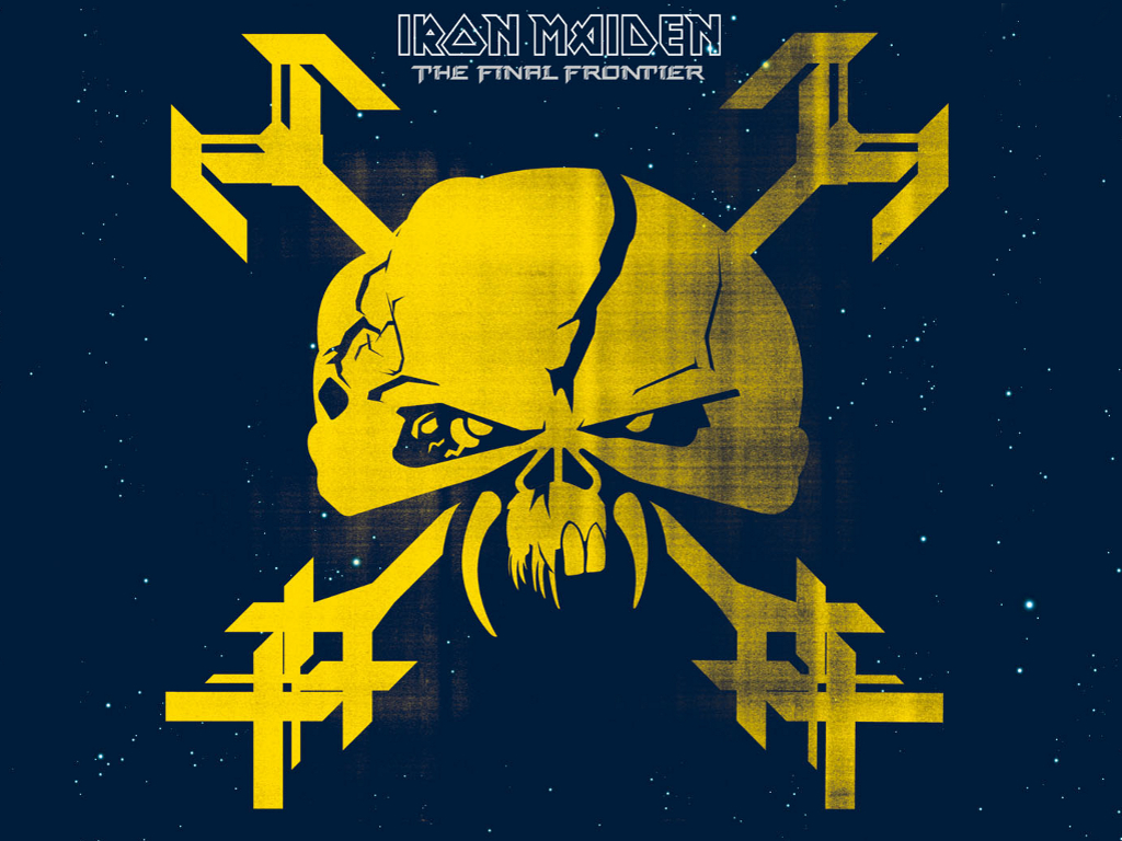 Iron Maiden The Final Frontier Logo - HD Wallpaper 