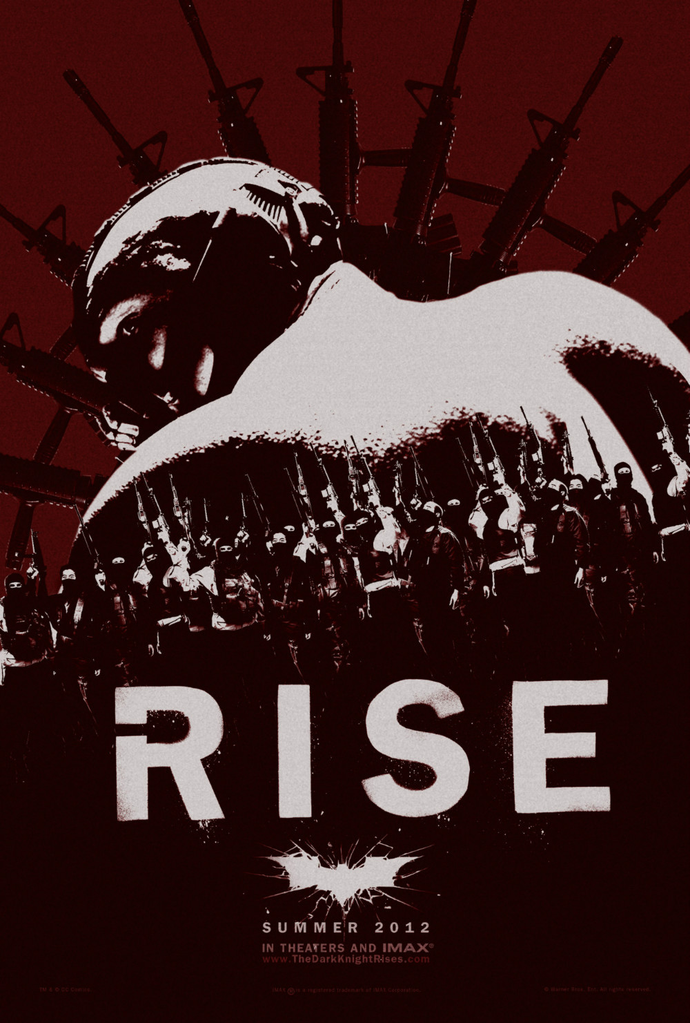 Dark Knight Rises Mondo Poster - HD Wallpaper 