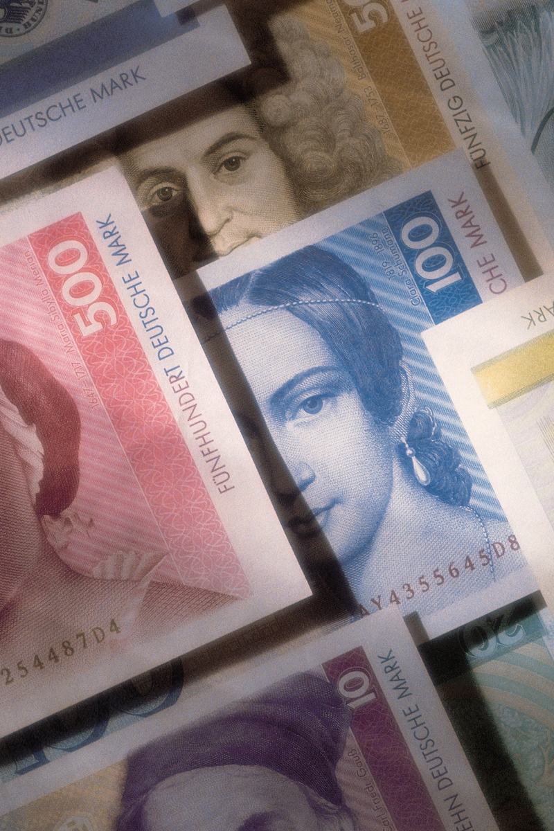 Wallpaper Money, Germany, Notes, Stamps, Background - Wallpaper - HD Wallpaper 