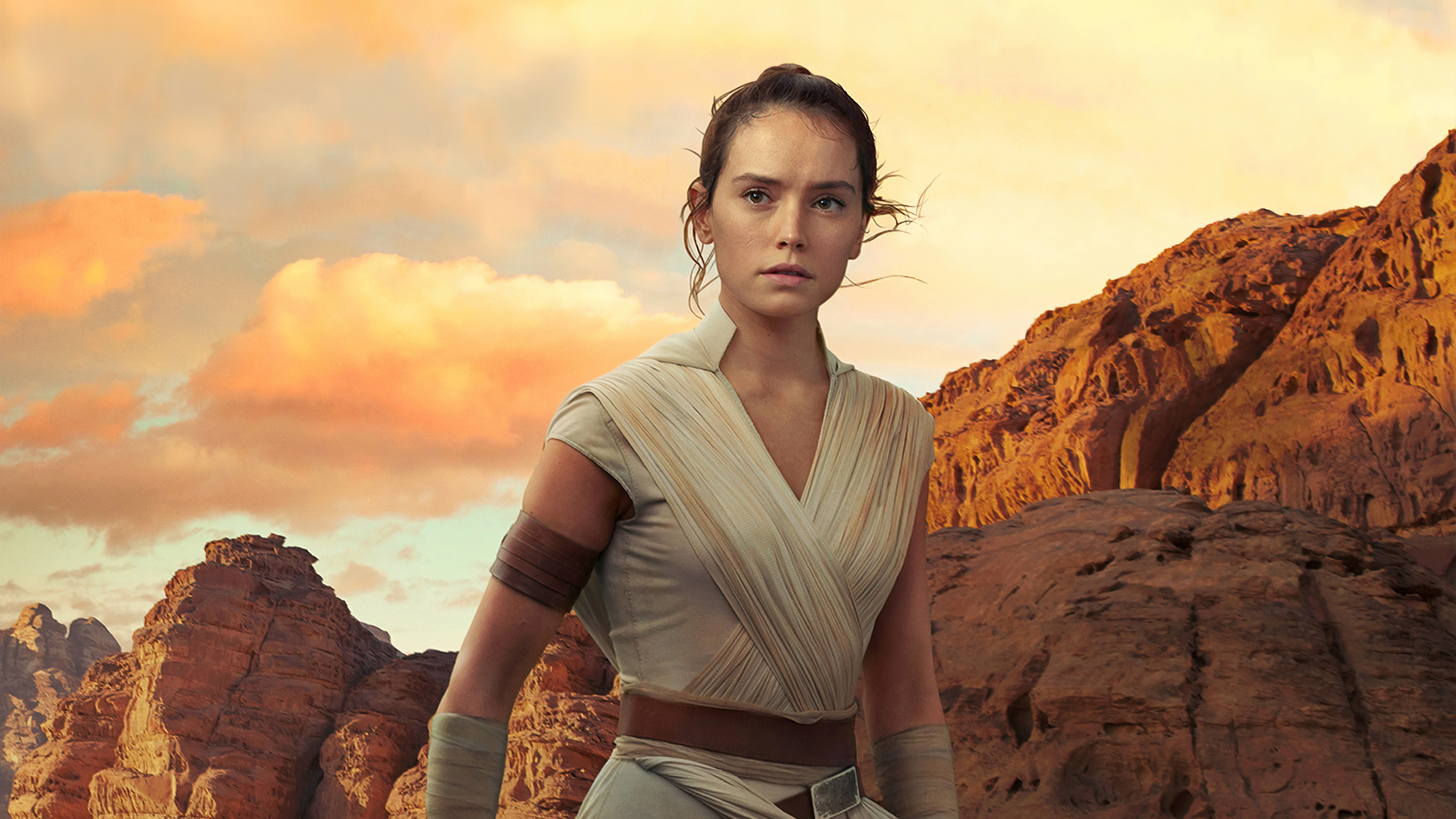 Daisy Ridley Rise Of Skywalker - HD Wallpaper 