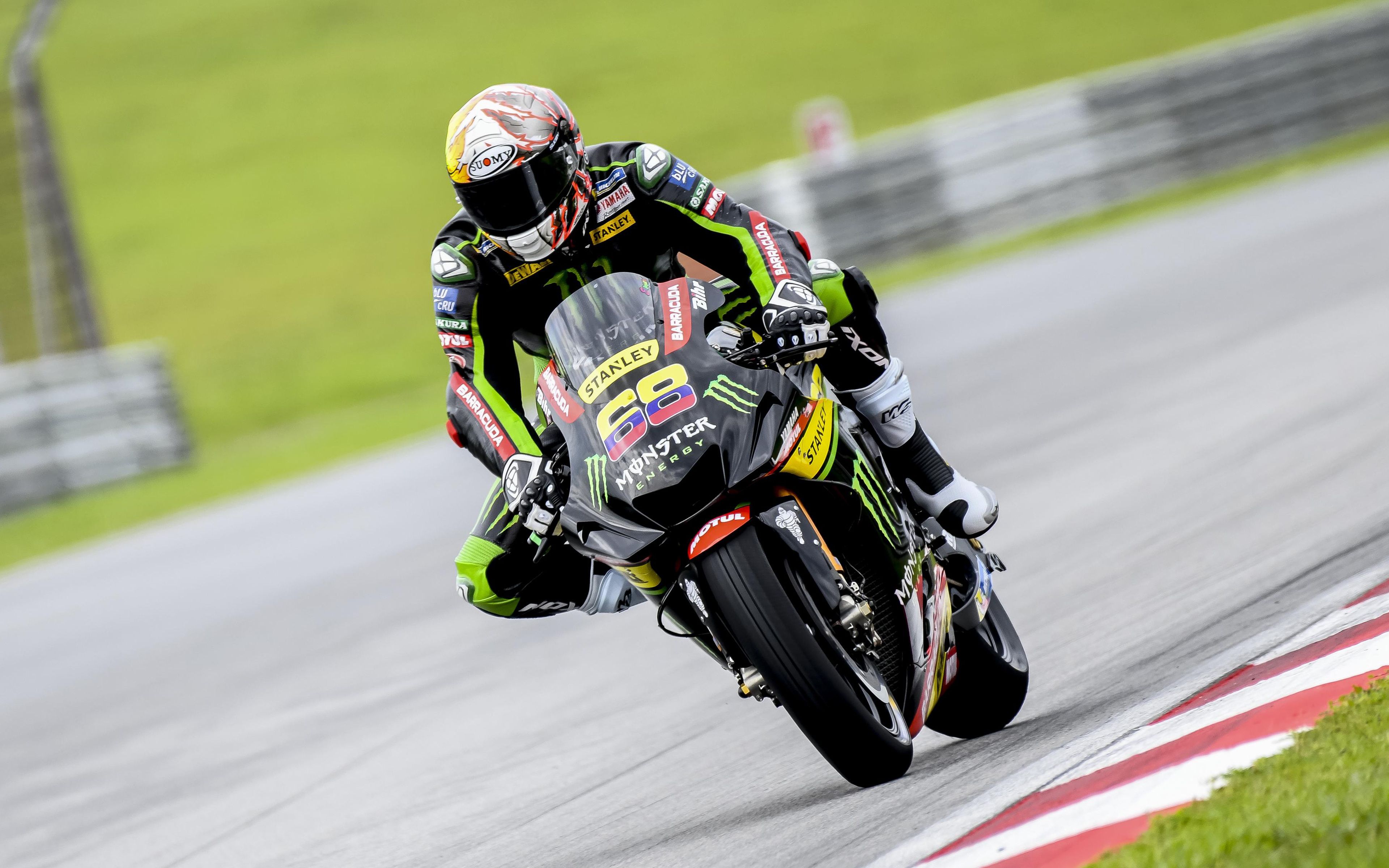 Download Wallpapers 4k, Yonny Hernandez, Sportsbikes - Motos Deportivas En Pista - HD Wallpaper 