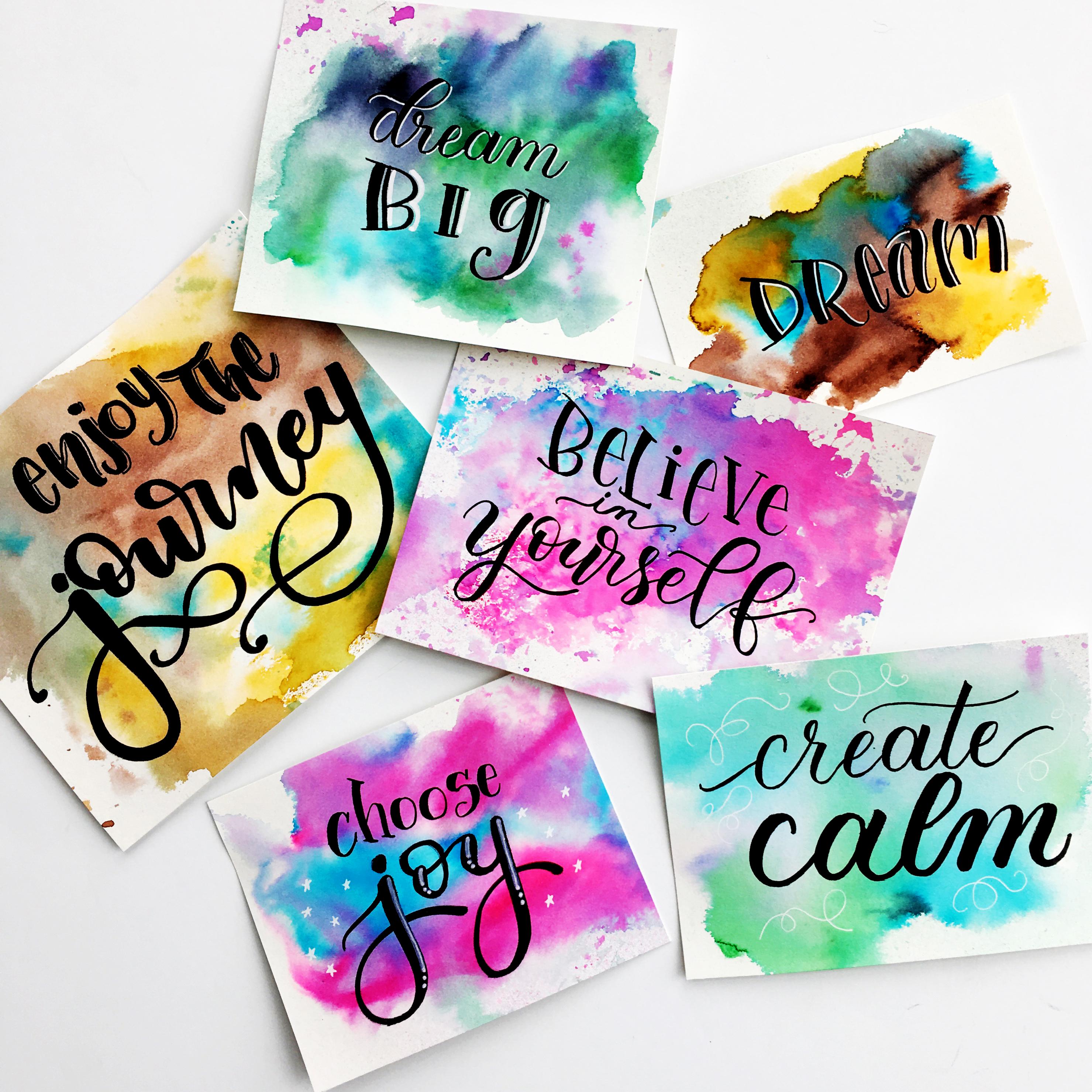 Cara Membuat Wallpaper Tulisan - Hand Lettering - HD Wallpaper 