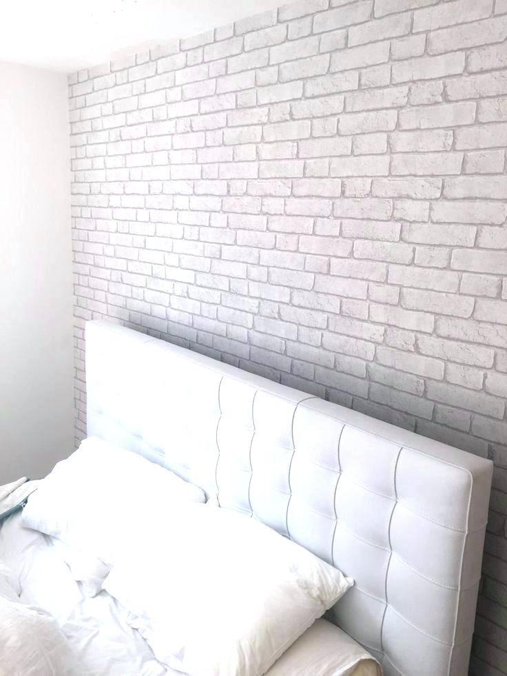 Brick Wall Paper Bedroom Ideas - HD Wallpaper 