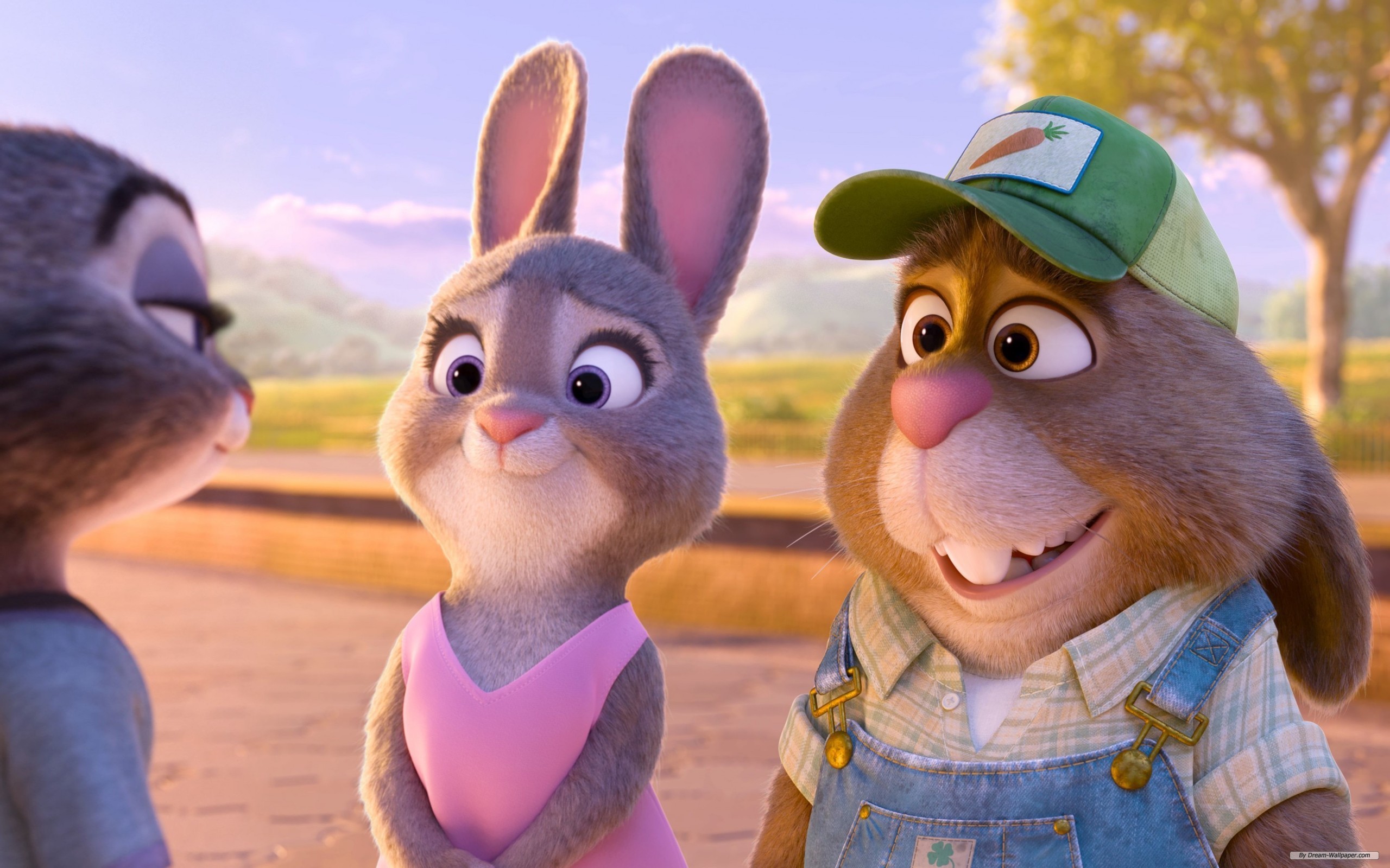 Free Cartoon Wallpaper - Judy's Dad In Zootopia - HD Wallpaper 