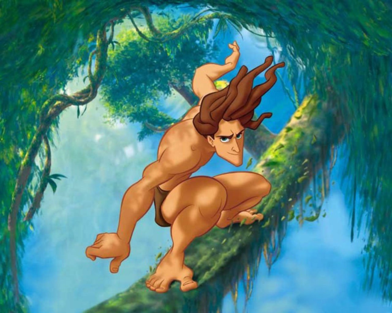 Slank Blues Kumpulan Tarzan Wallpaper - Disney Tarzan - HD Wallpaper 
