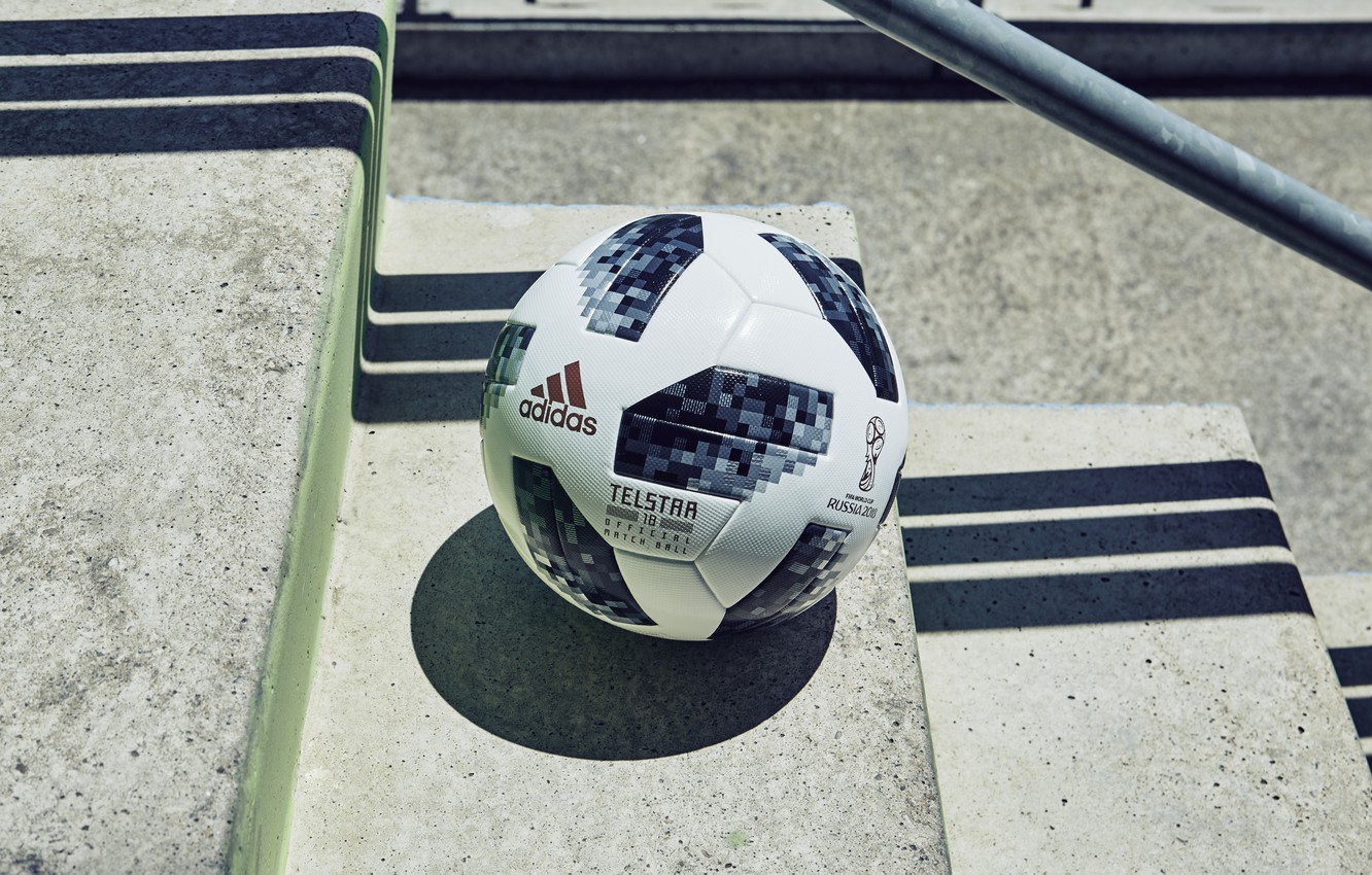 Photo Wallpaper The Ball, Sport, Football, Adidas, - 2018 Fifa World Cup Russia Official Match Ball - HD Wallpaper 