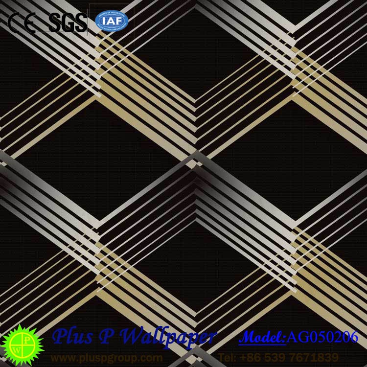 Papel De Parede Preto Com Dourado - HD Wallpaper 