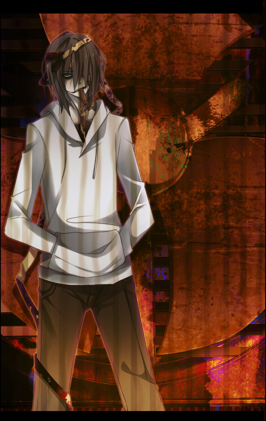 Jeff The Killer Anime - 1024x1621 Wallpaper Jeff The Killer Anime - 1024x1621 Wallpaper