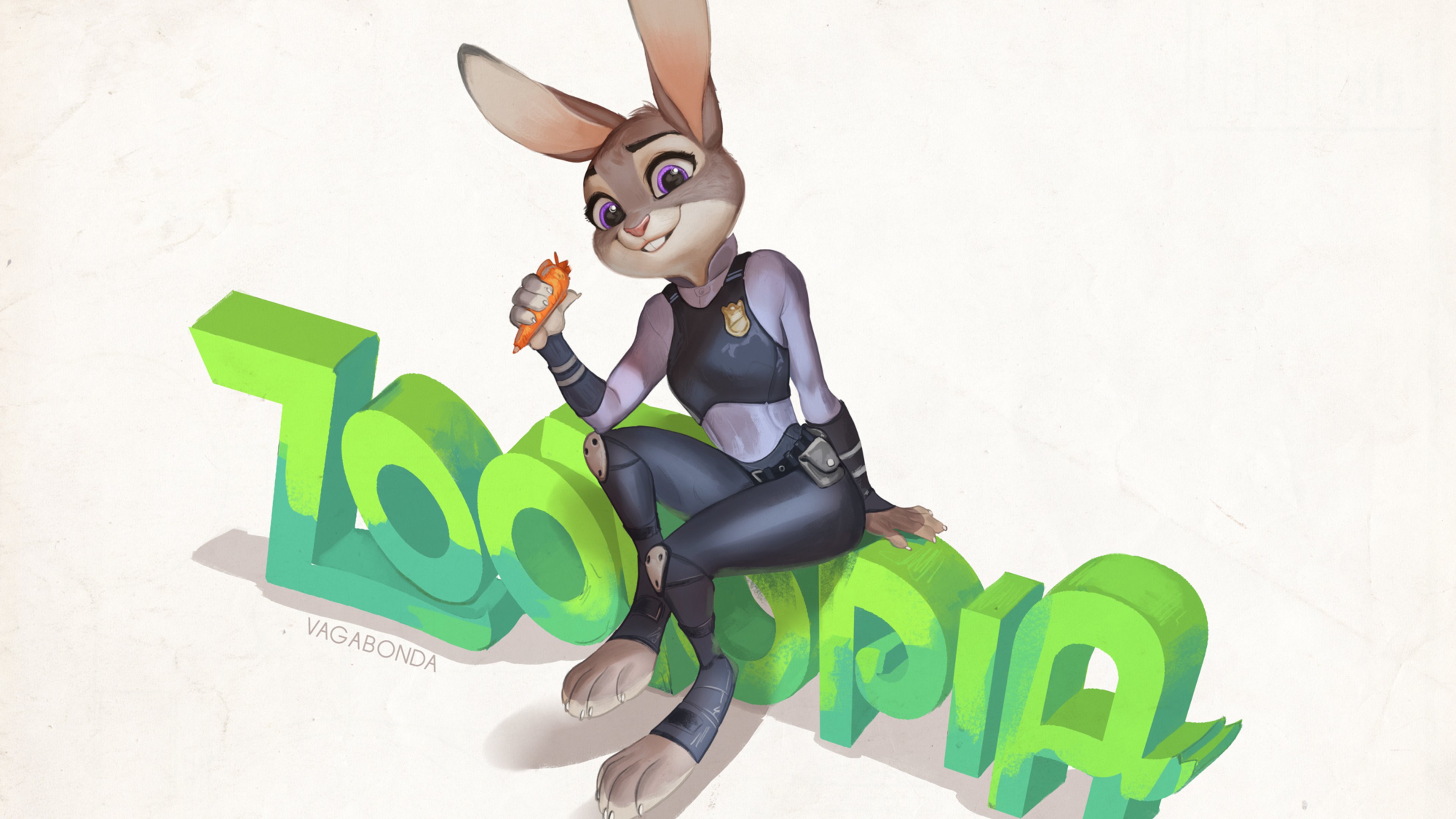 Zootopia Art - HD Wallpaper 