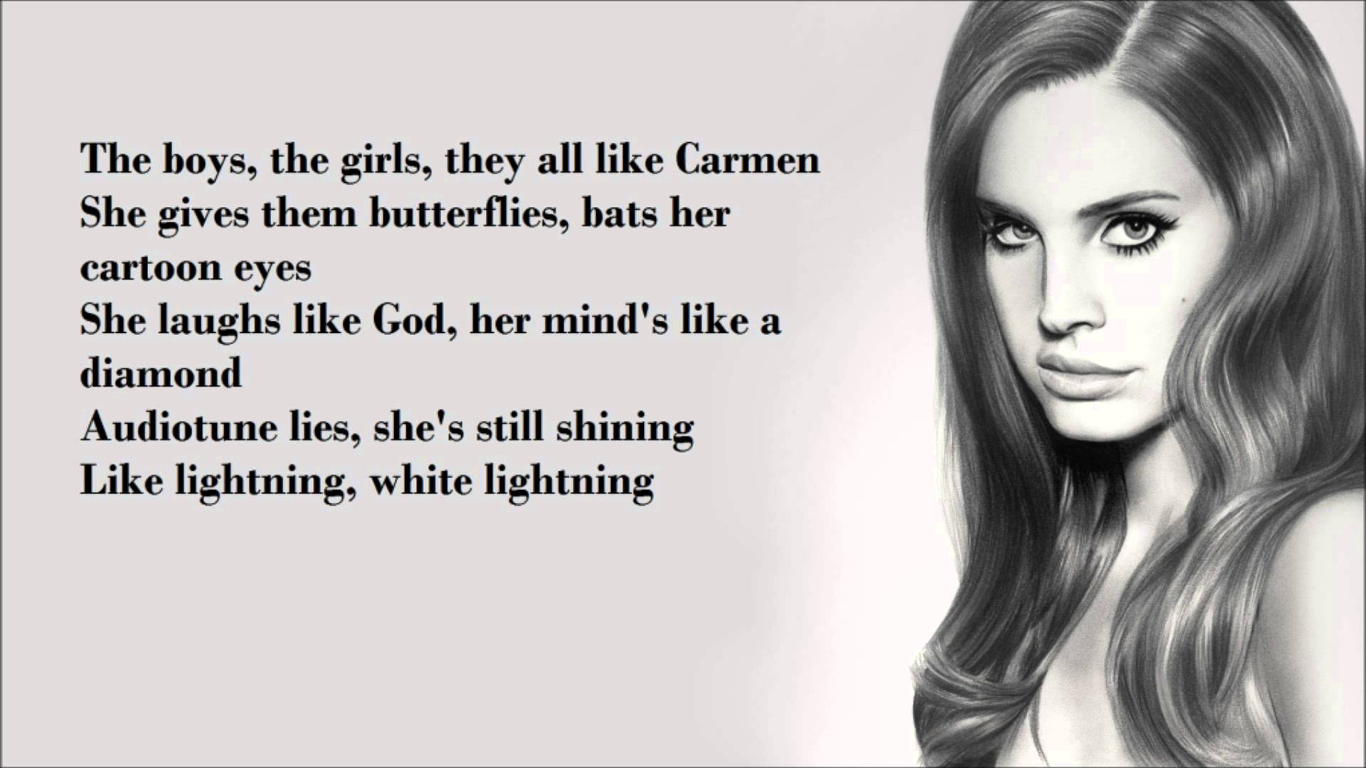 Carmen Lana Del Rey Quotes - HD Wallpaper 