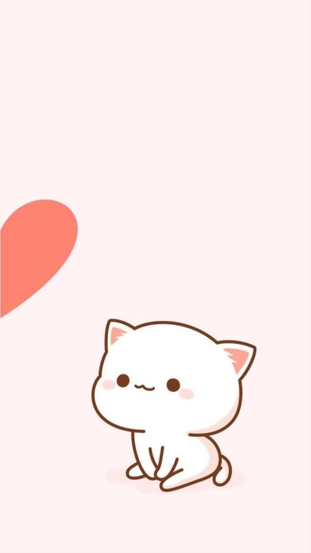 Cute Cat Couple Cartoon - 720x1280 Wallpaper Cute Cat Couple Cartoon - 720x1280 Wallpaper