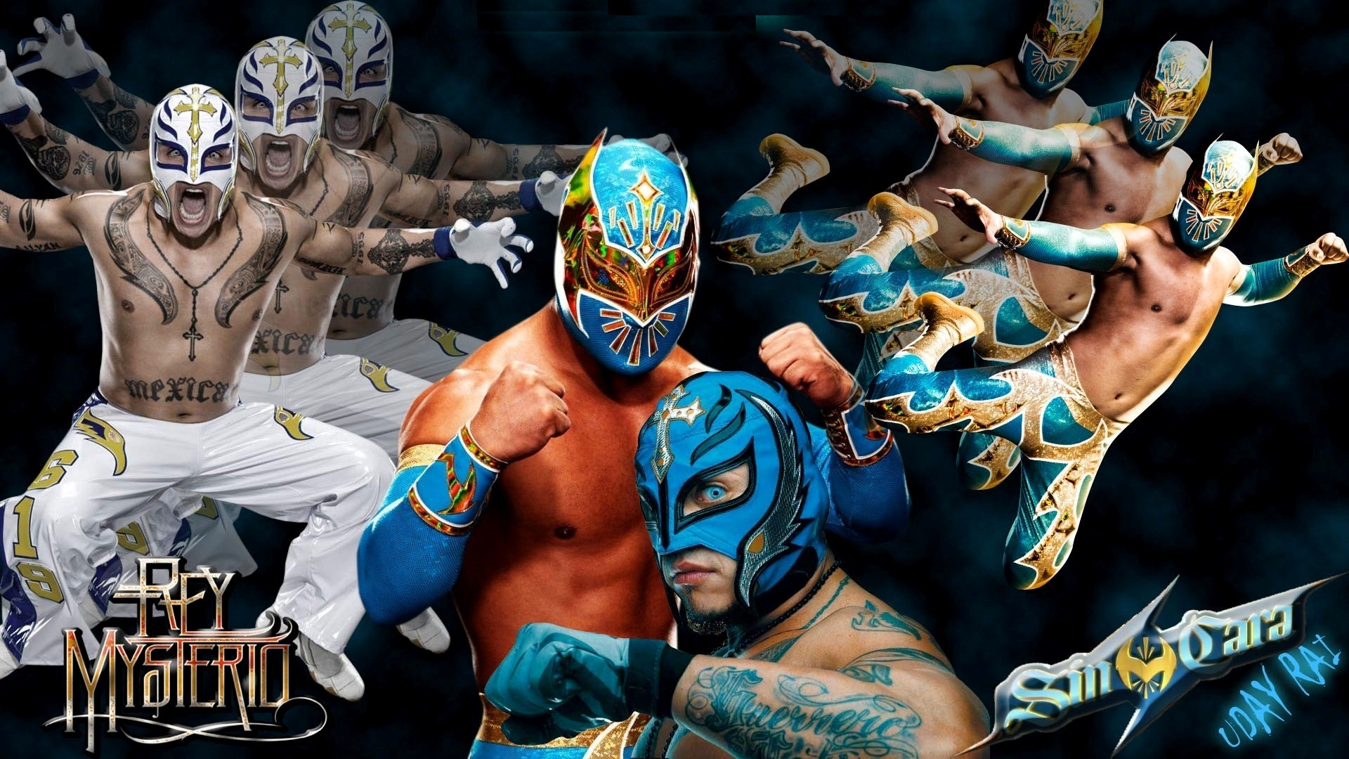 Wwe Rey Mysterio Different Looks - Wwe 12 Rey Mysterio - HD Wallpaper 