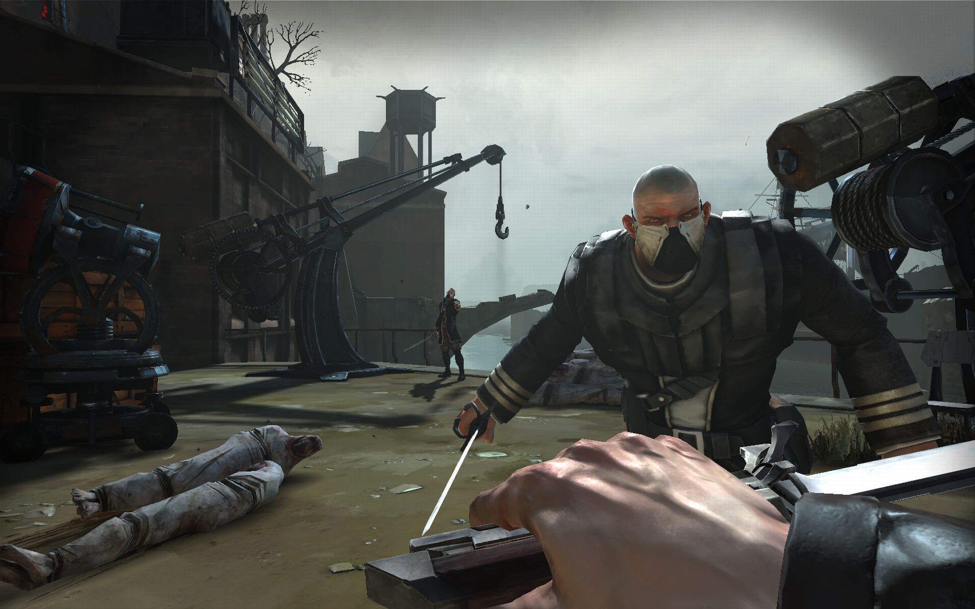 Knife Fight At The Docks - Stealth Game Ps3 - HD Wallpaper 