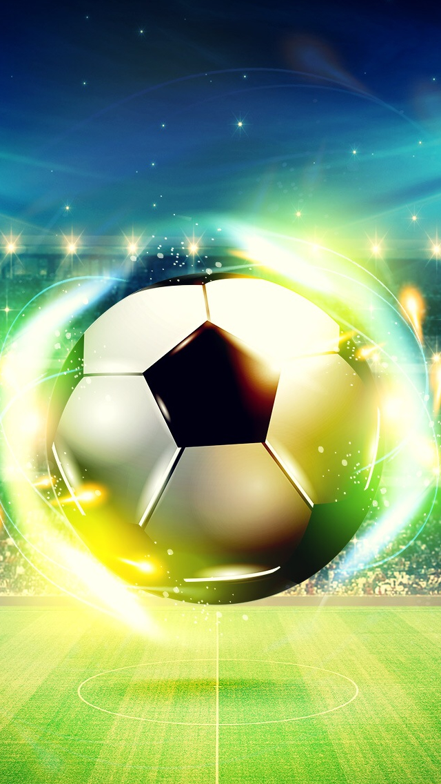 Shiny Football Closeup Iphone Wallpaper - Full Hd Mobile Wallpaper Football - HD Wallpaper 