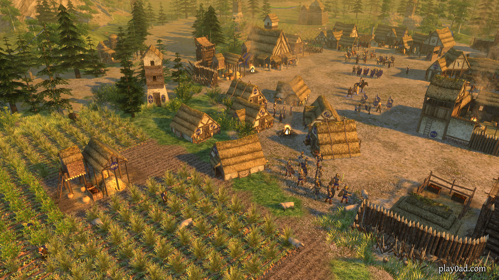Gallic Fields - Real Time Strategy Games - HD Wallpaper 