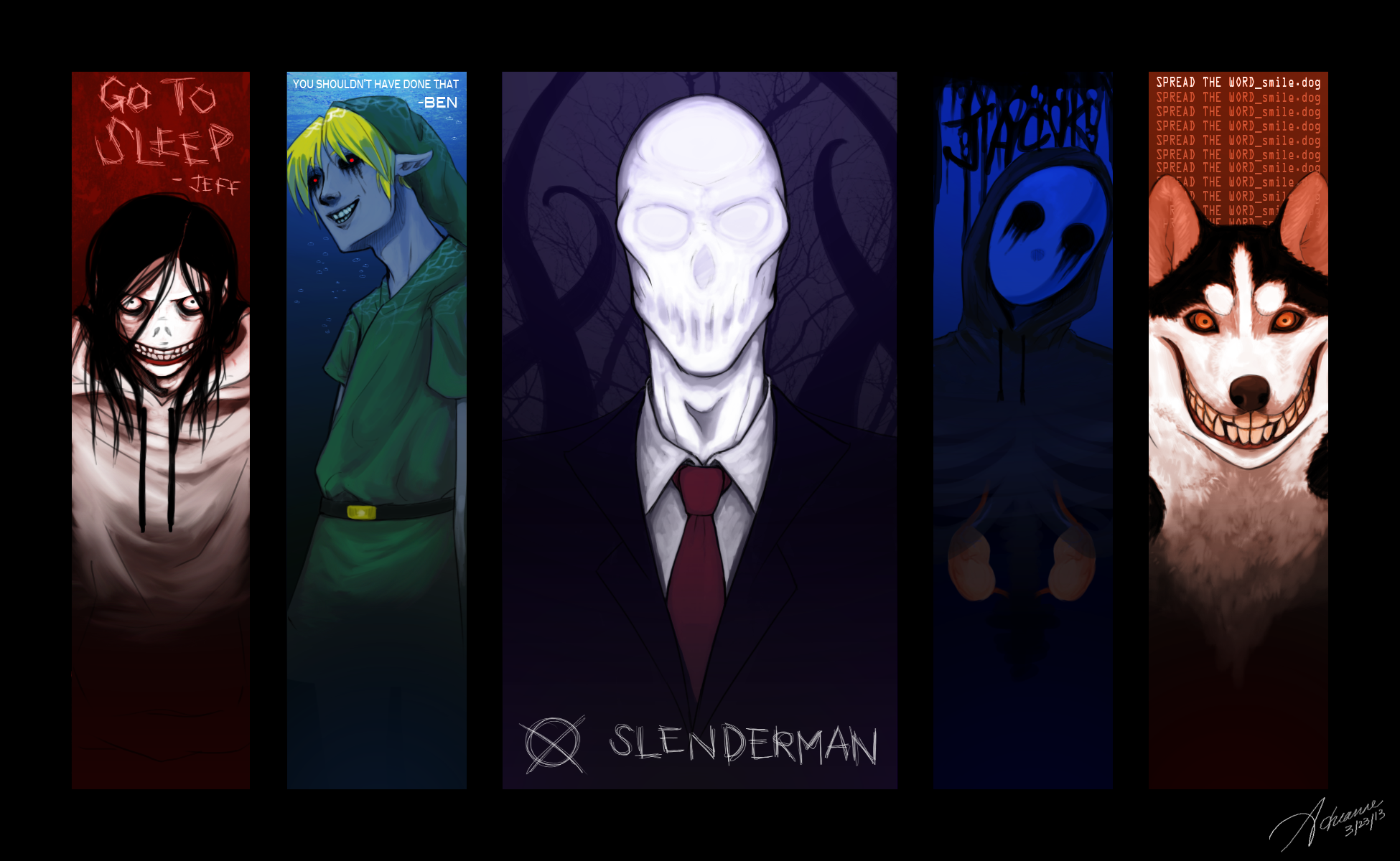 Creepypasta Backgrounds - HD Wallpaper 