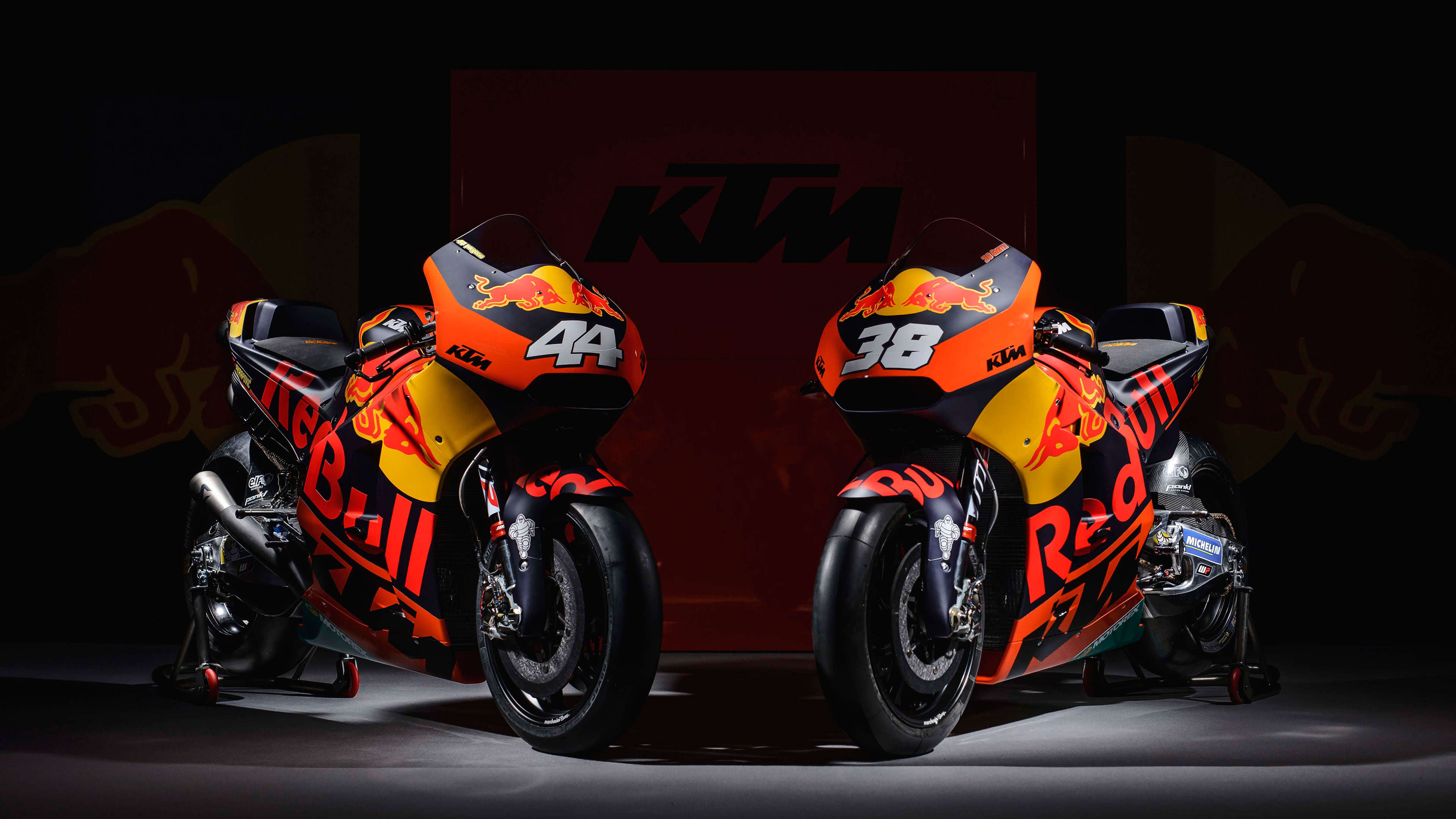 Ktm Rc16 Redbull Motogp Uhd 4k Wallpaper - Ktm Red Bull Motogp - HD Wallpaper 