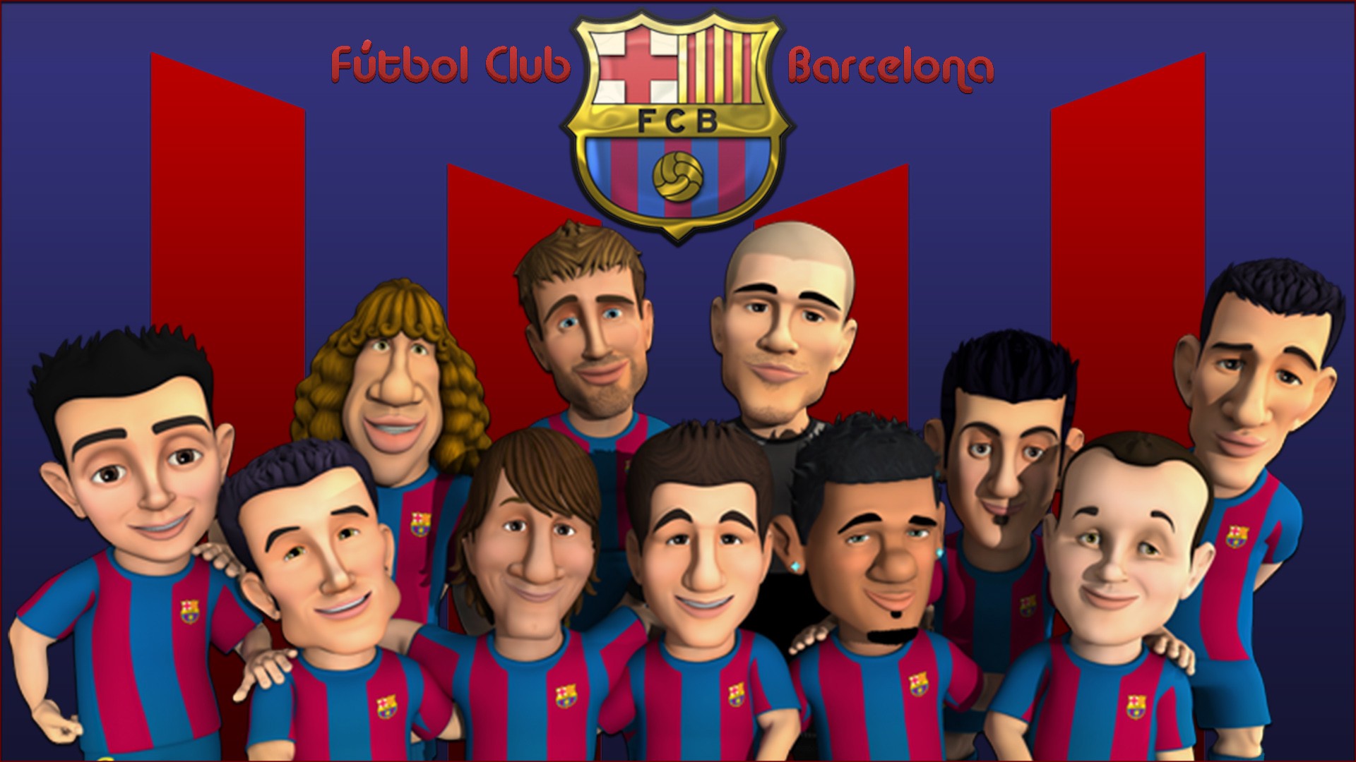 Wallpaper - Fc Barcelona - HD Wallpaper 