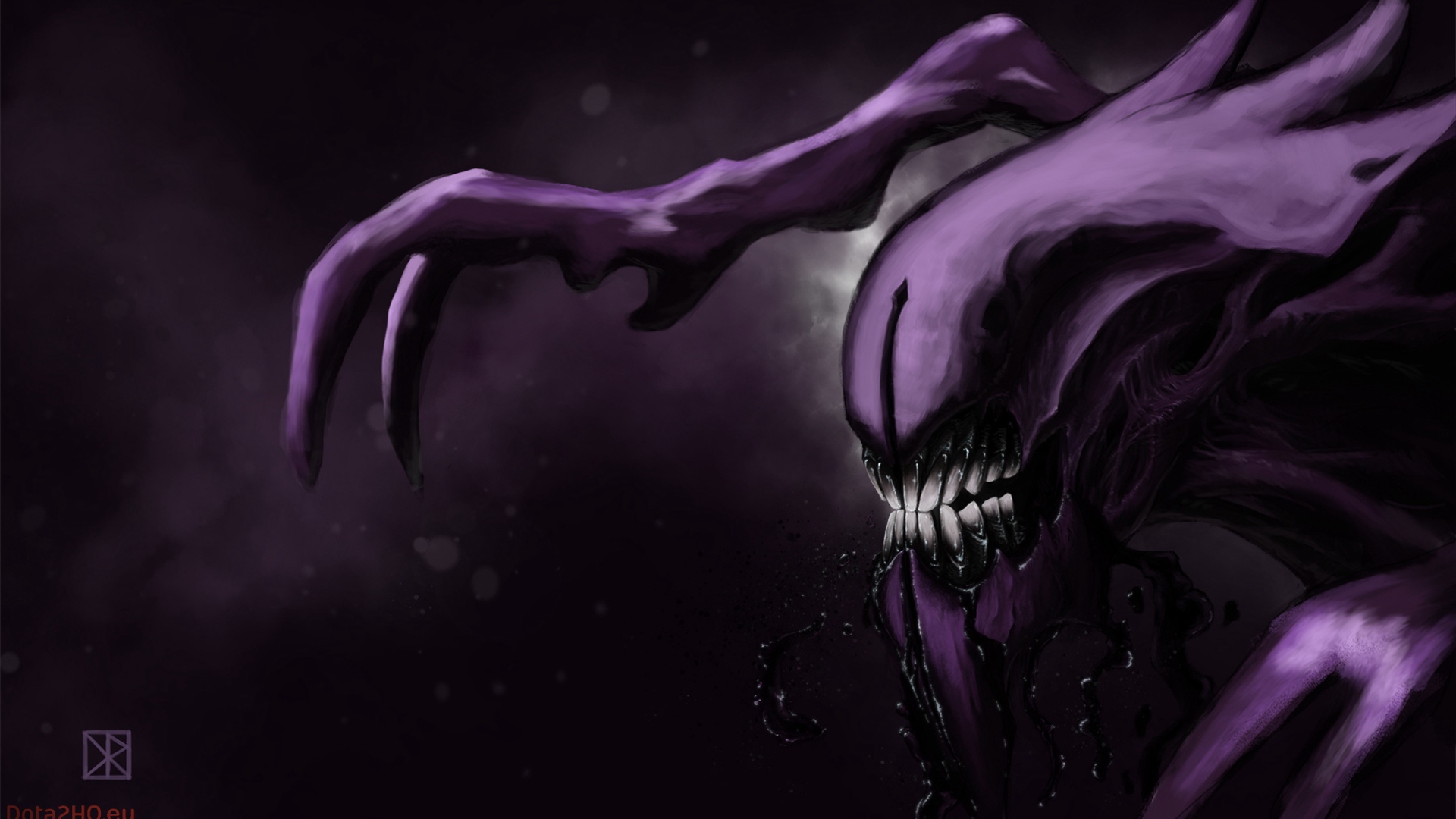 Wallpaper Atropos, Bane, Dota - Dota 2 Wallpaper Bane - HD Wallpaper 