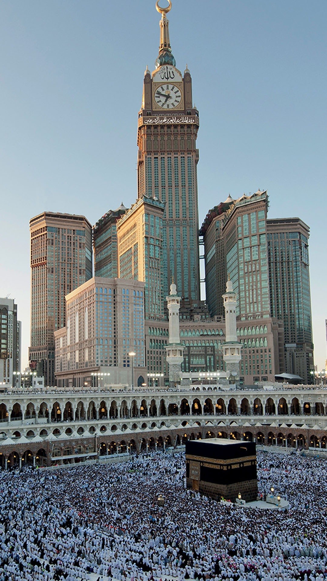 1080x1920, Download Makkah Clock Royal Tower 1080 X - Masjid Al-haram - HD Wallpaper 