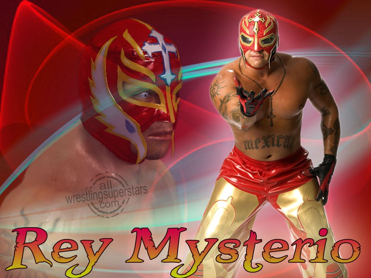 Rey Mysterio Red Mask - HD Wallpaper 