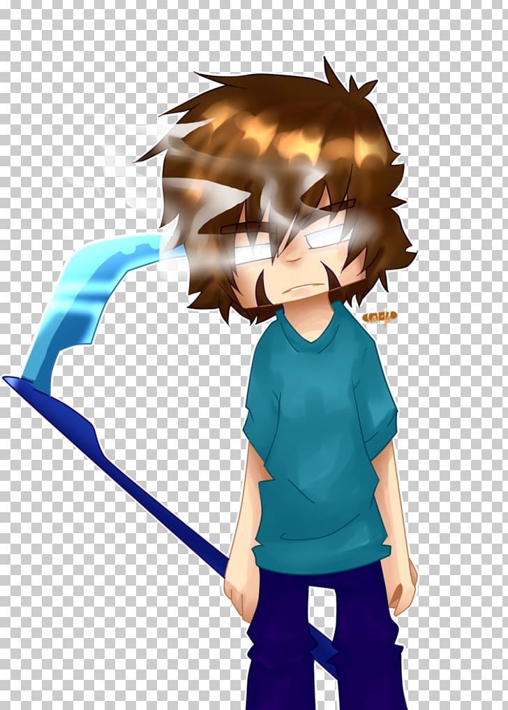 Minecraft Herobrine Creepypasta Indie Game Png, Clipart, - Mod Zombie Minecraft Anime Boy - HD Wallpaper 