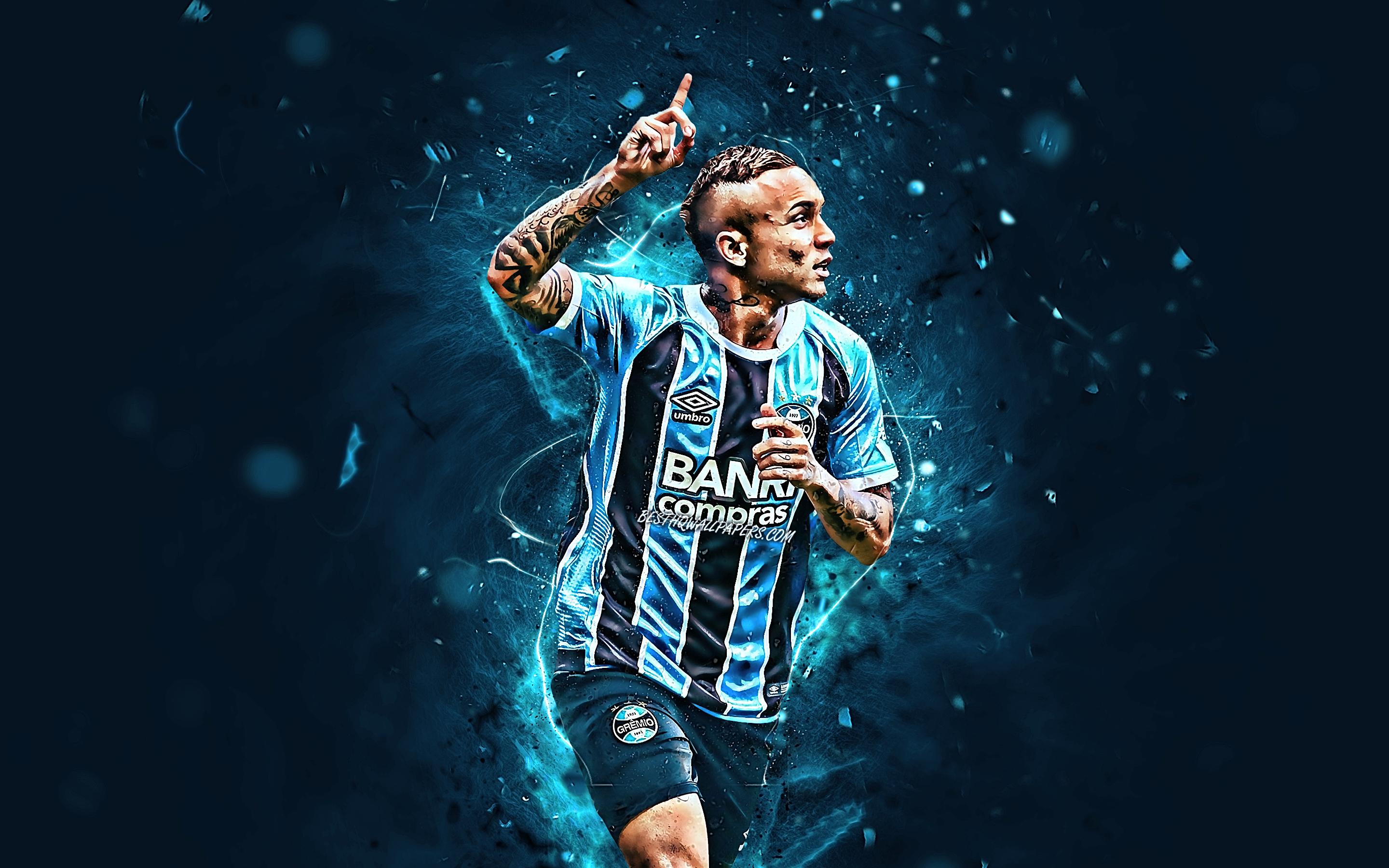 Everton, Goal, Gremio Fc, Brazilian Footballers, Soccer, - Everton Gremio Wallpaper Hd - HD Wallpaper 