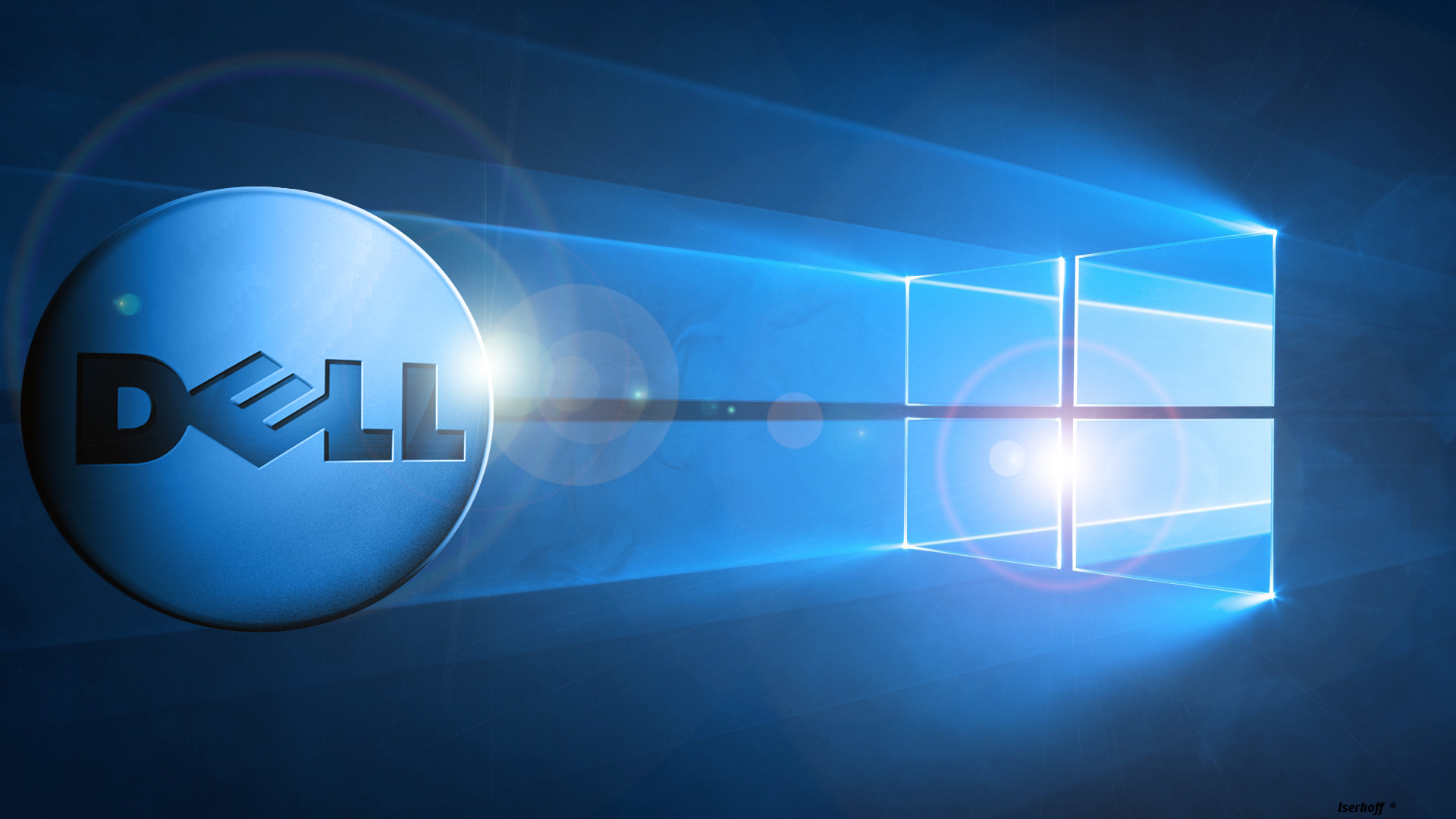 Dell Wallpaper Windows 10 By Izerhoff Dell Wallpaper - Dell Wallpaper Windows 10 - HD Wallpaper 