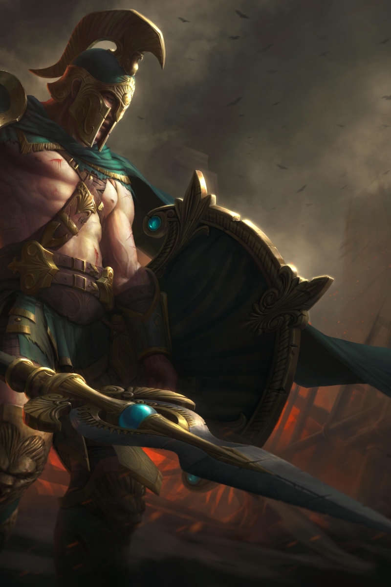 Achilles Smite - HD Wallpaper 