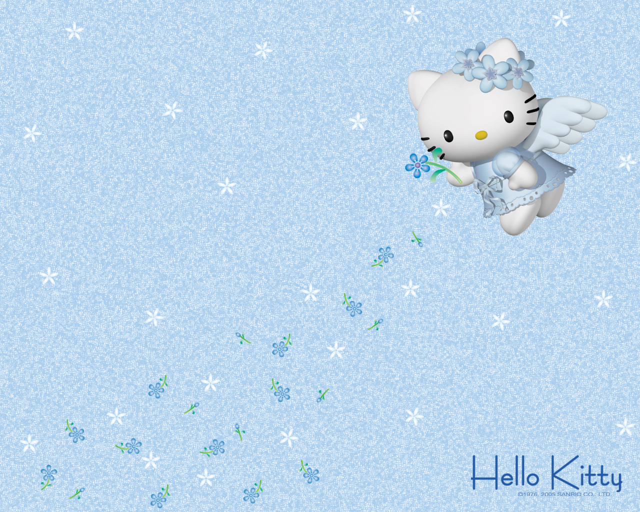 Jaime - Hello Kitty Angel Background - HD Wallpaper 