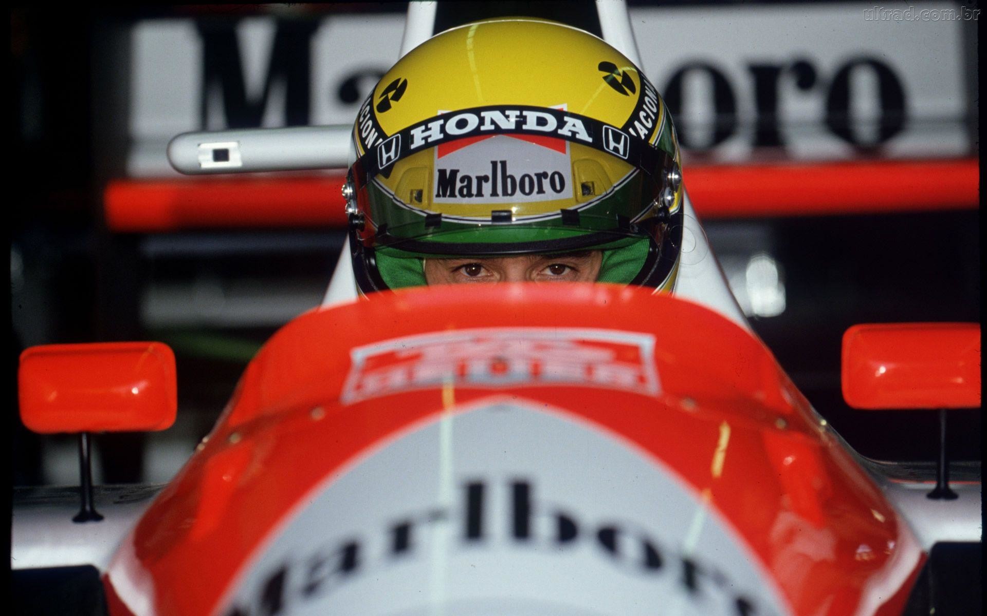 Ayrton Senna Wallpaper 4K