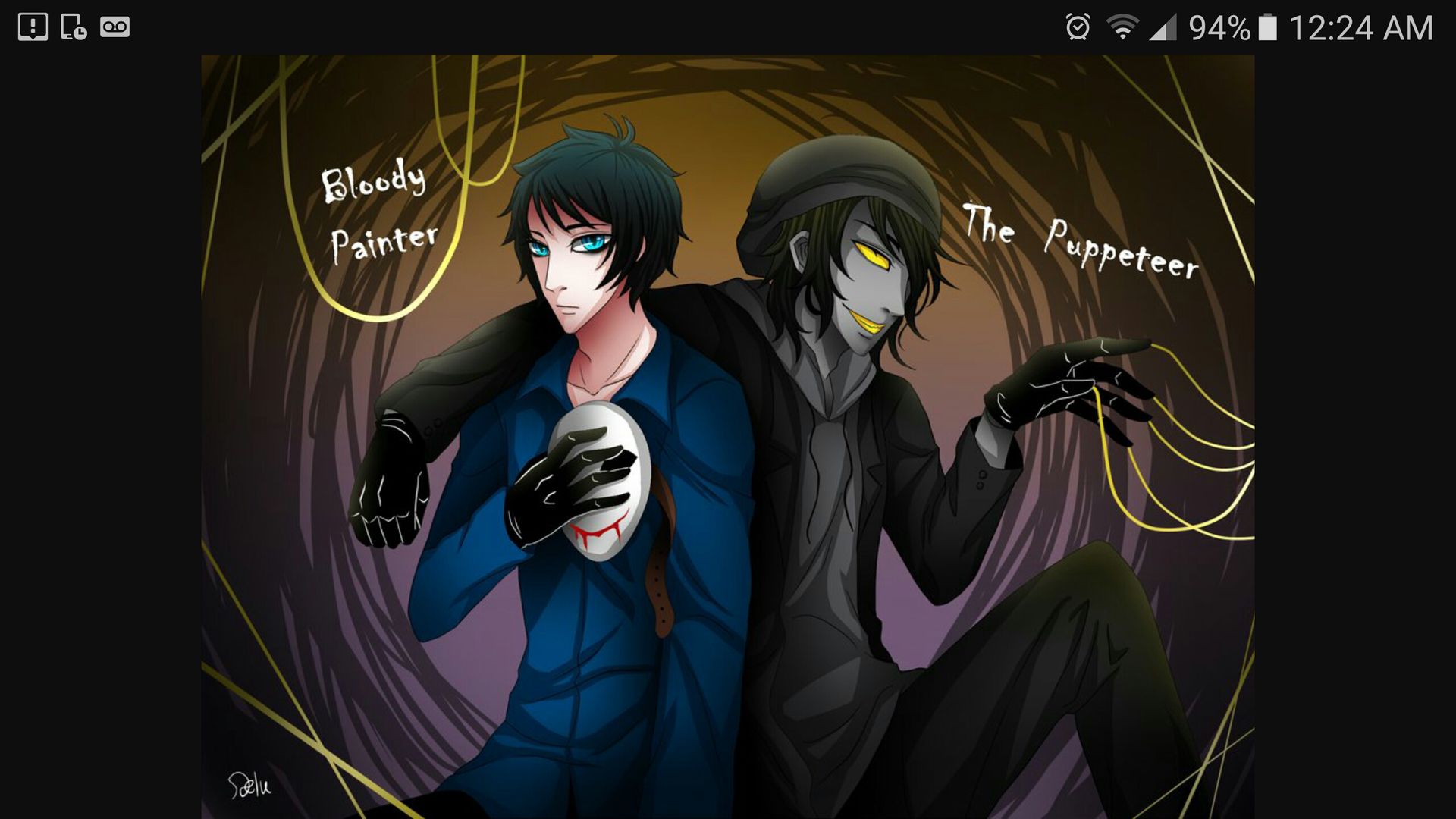 Creepypasta Oneshots - Creepypasta Bloody Painter Anime - HD Wallpaper 