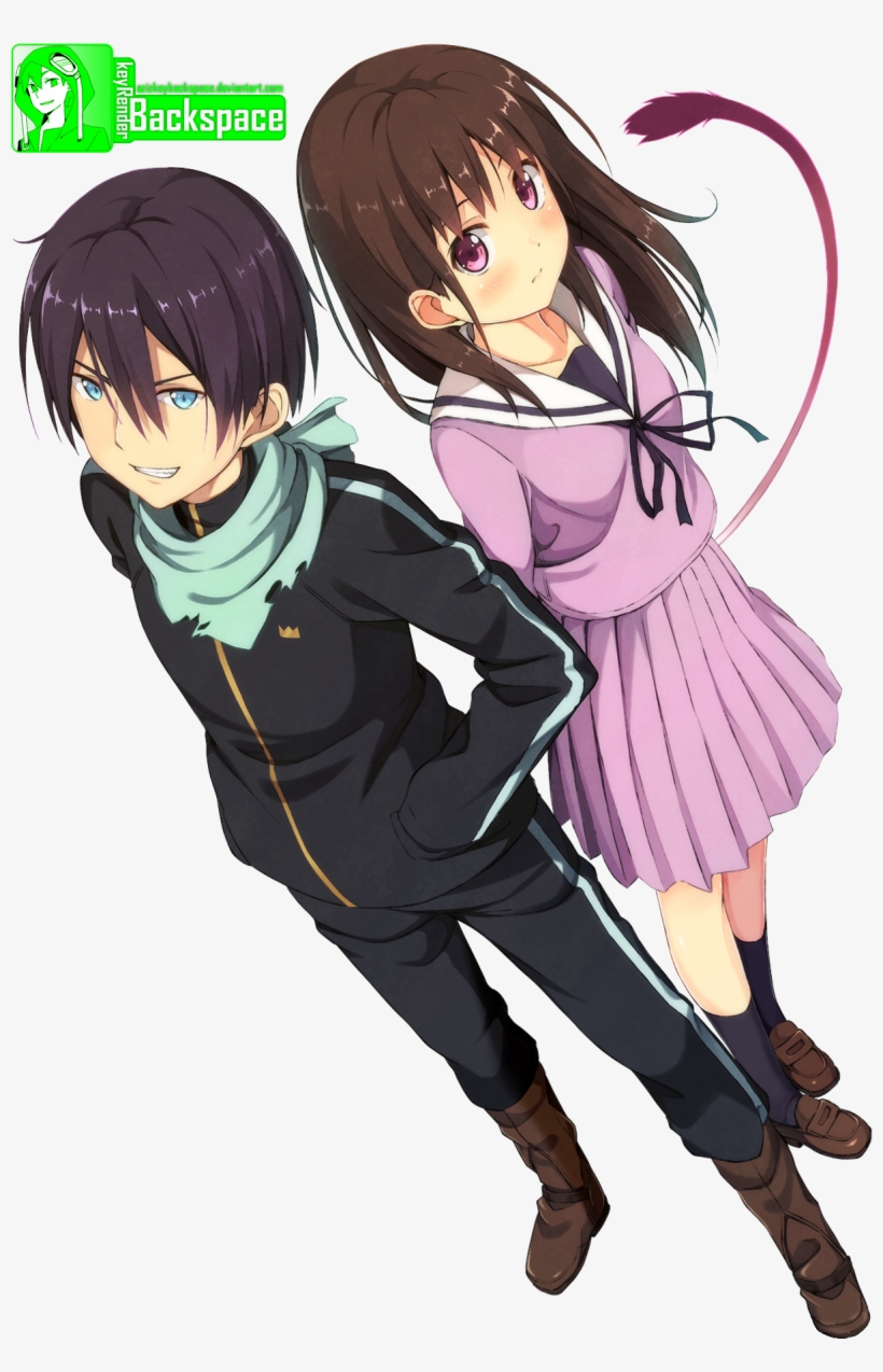 Noragami Yato Png - Hiyori And Yato Png - HD Wallpaper 