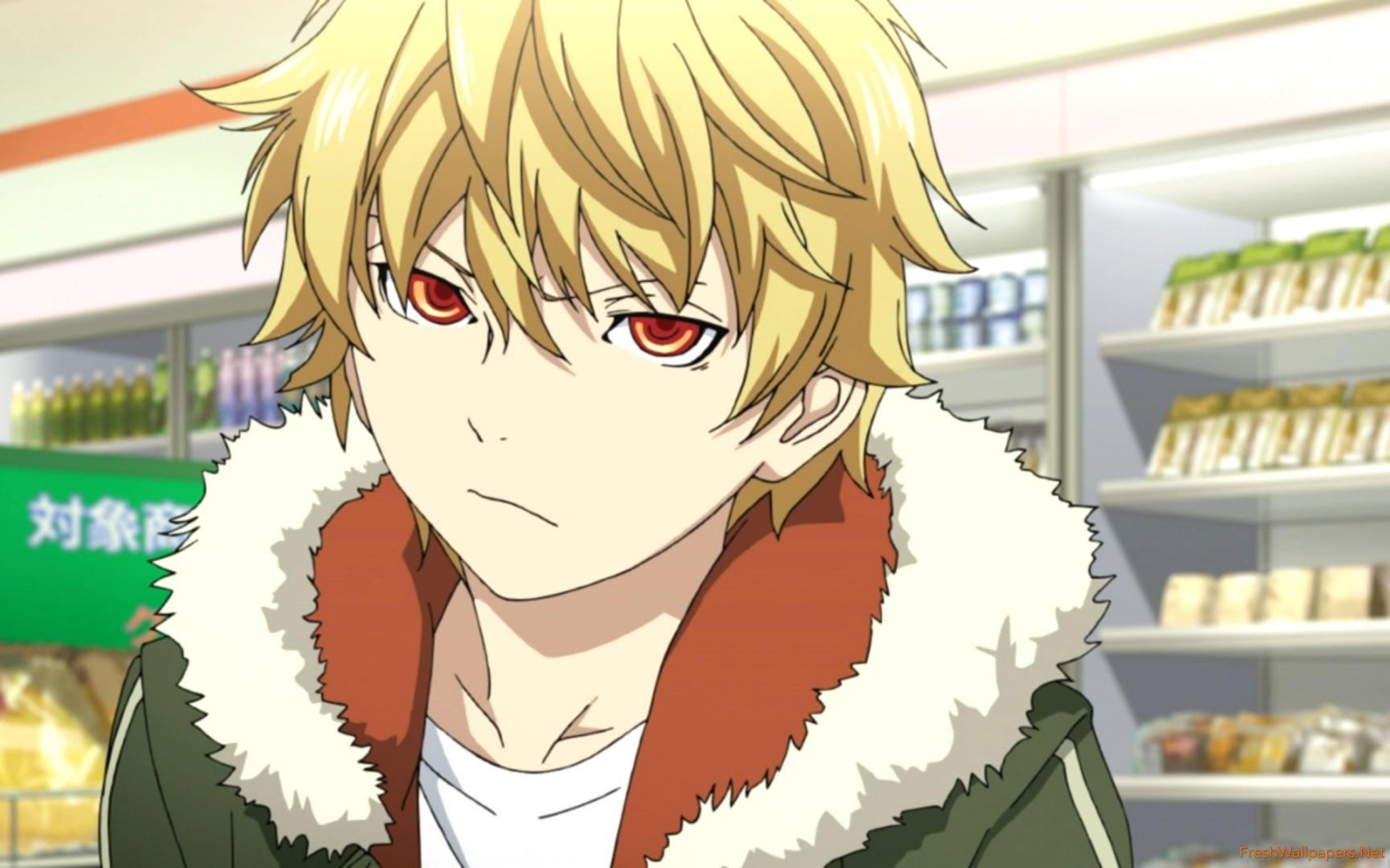 Noragami Blonde Guy - HD Wallpaper 