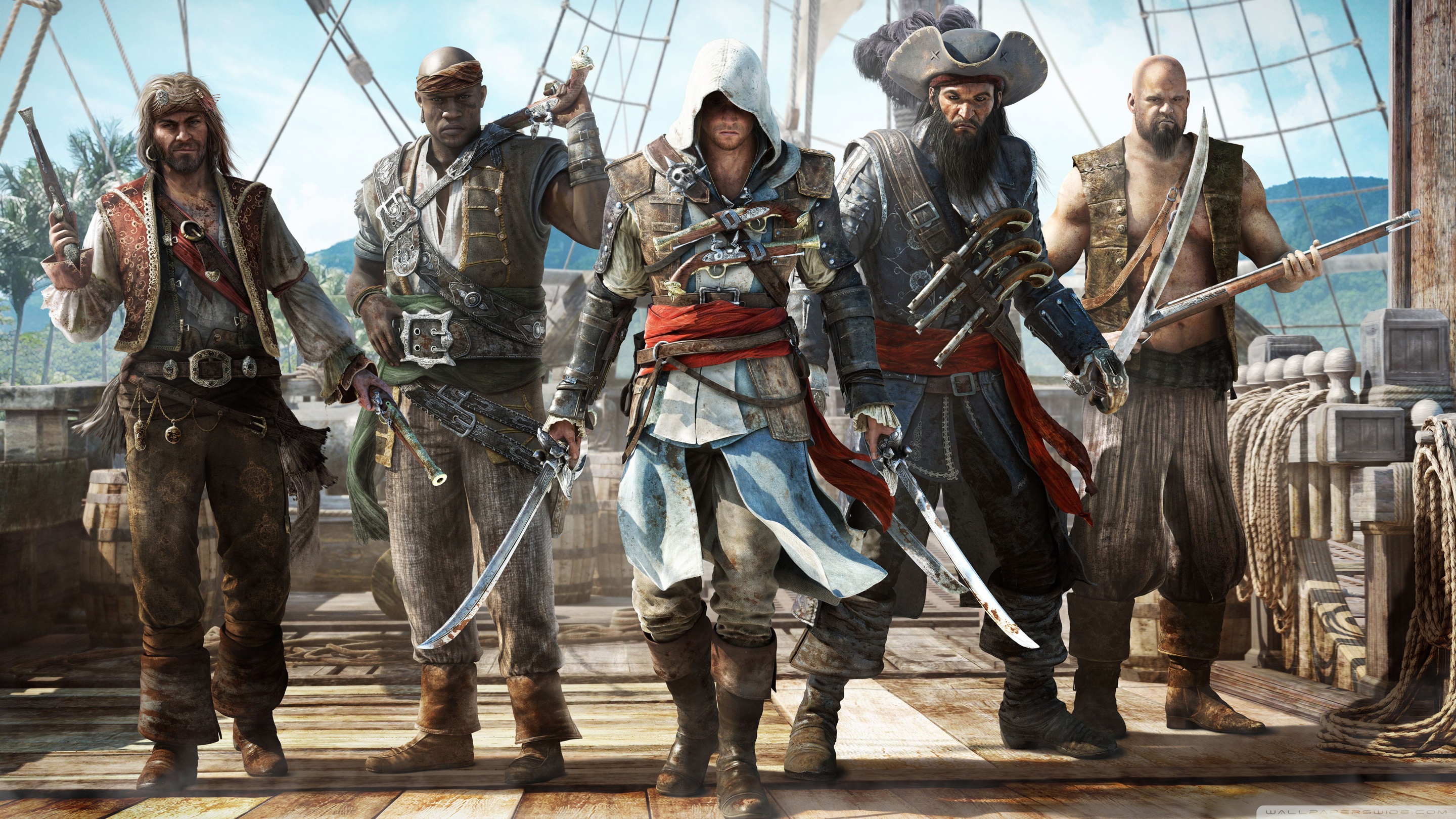 Hd Assassin's Creed Iv Black Flag - HD Wallpaper 