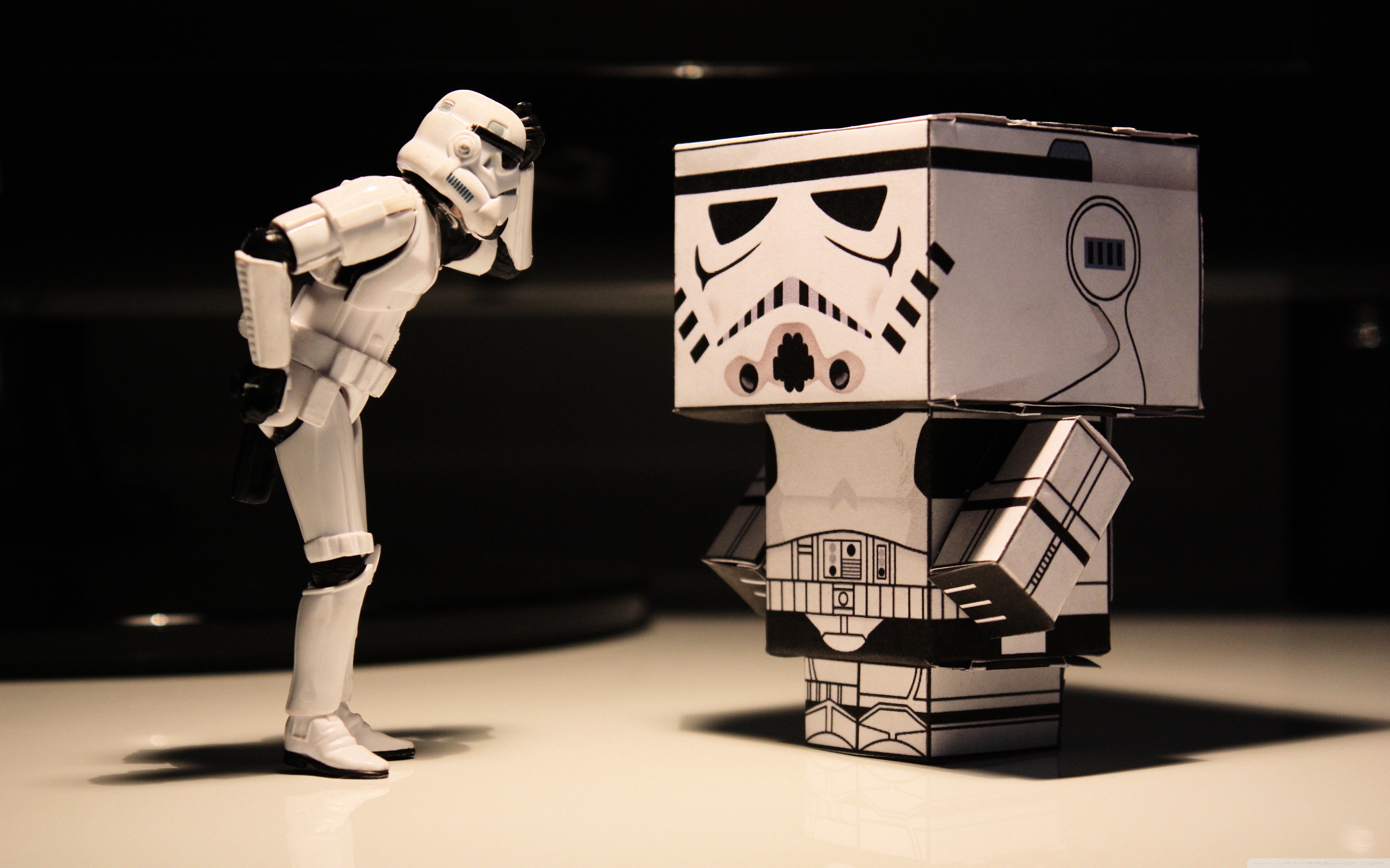 Cubee Craft De Storm Trooper Star Wars - HD Wallpaper 