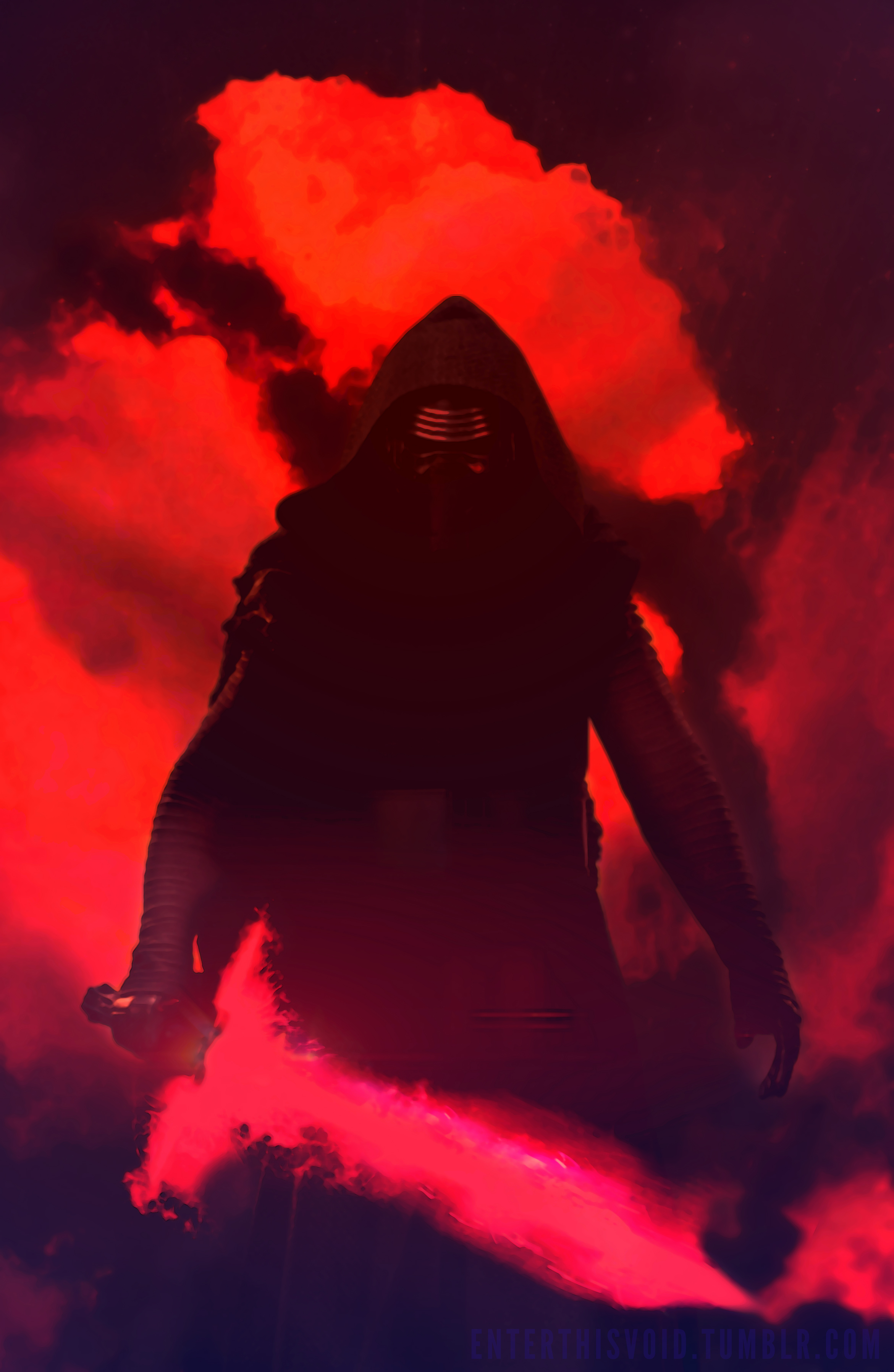 Star Wars Kylo Ren Wallpaper Phone - HD Wallpaper 