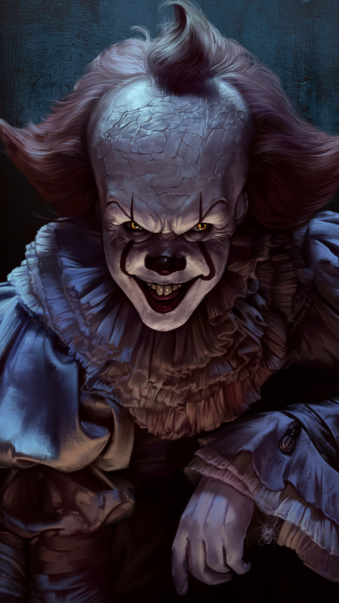 Pennywise Joker Wallpaper - Pennywise Joker - HD Wallpaper 