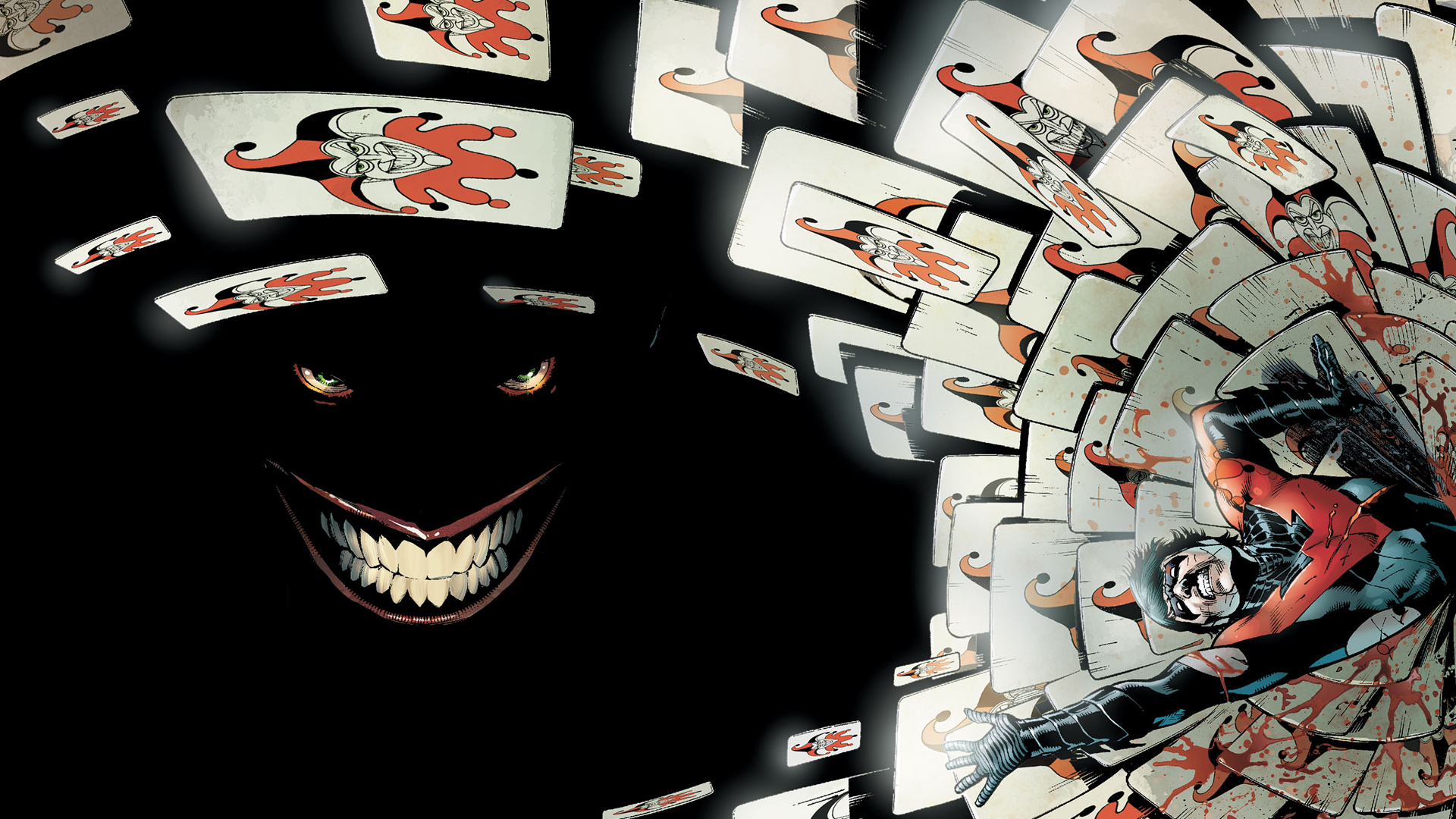 Joker Playing Card Background - HD Wallpaper 