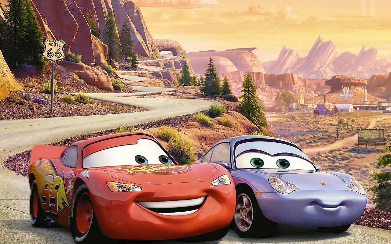 Disney Cars Background - HD Wallpaper 