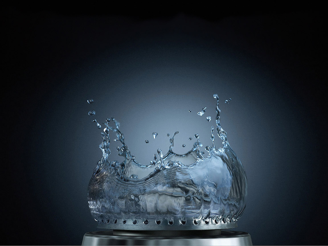 Water That Looks Like Fire - HD Wallpaper 