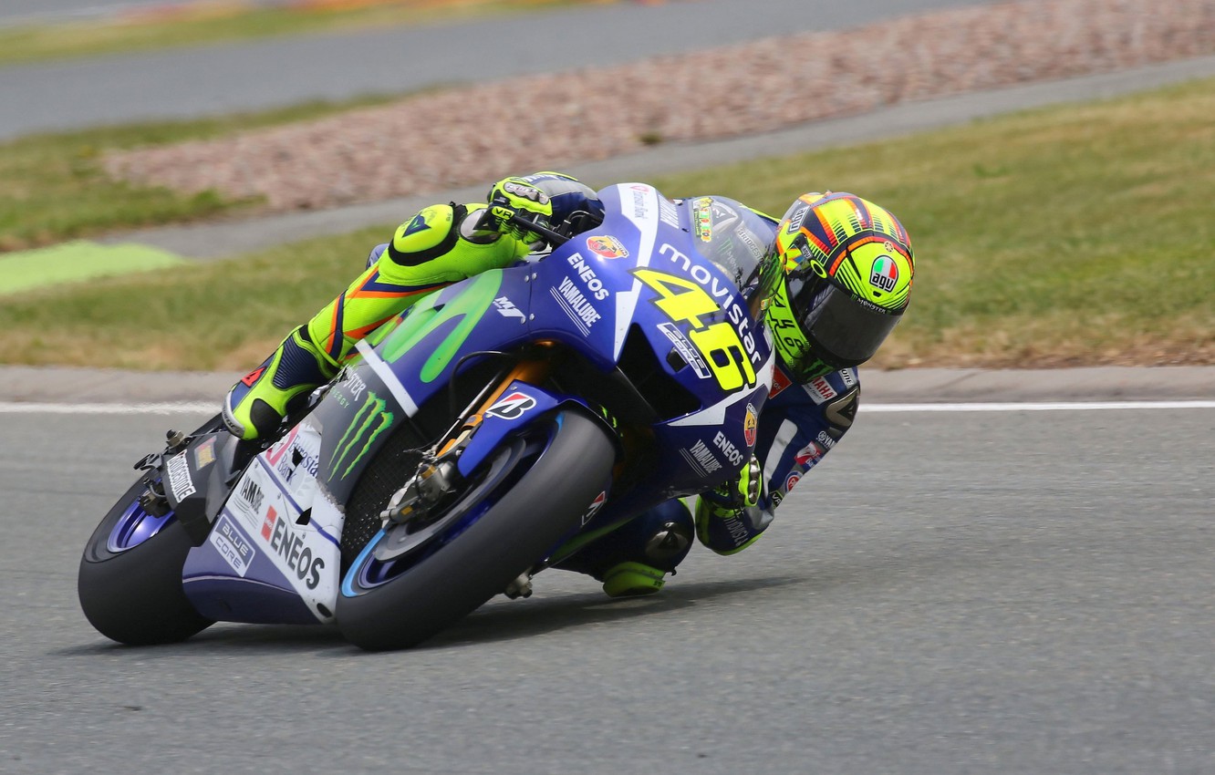 Photo Wallpaper Helmet, Motogp, Valentino Rossi, Yamaha - Valentino Rossi Yamaha - HD Wallpaper 