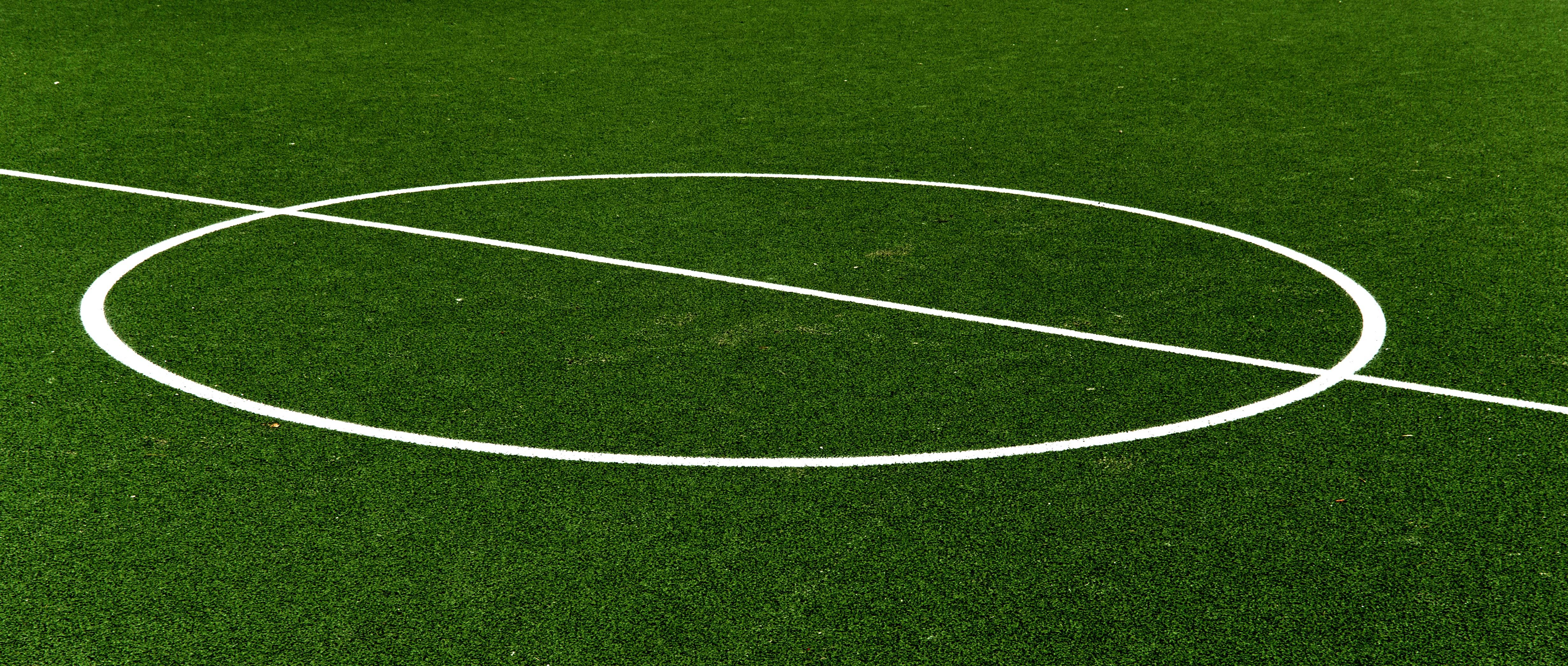 Lawn, Football Field, Marking - Football Pitch - HD Wallpaper 